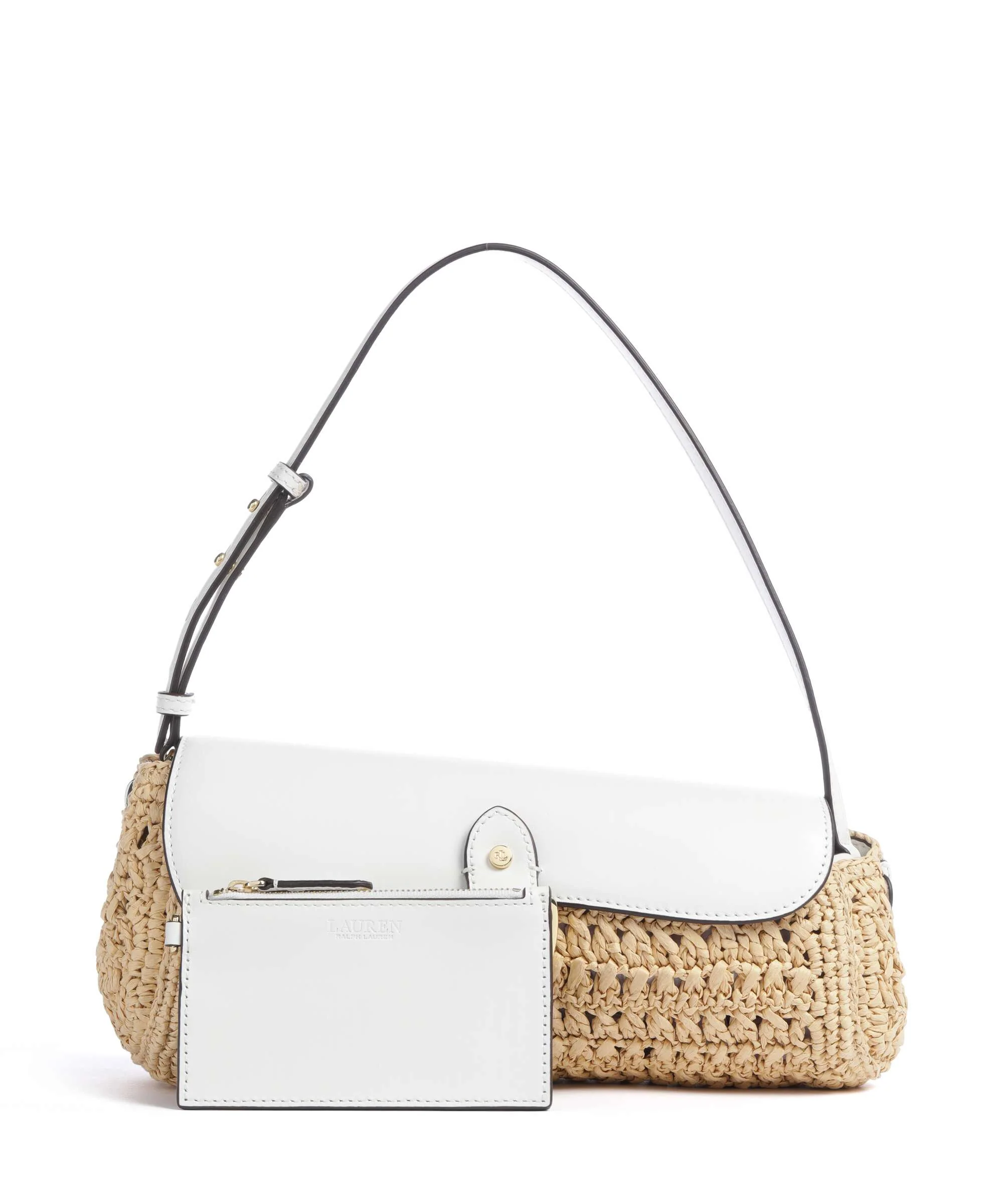 Lauren Ralph Lauren Tasha Medium Shoulder bag natural/white - Image 4