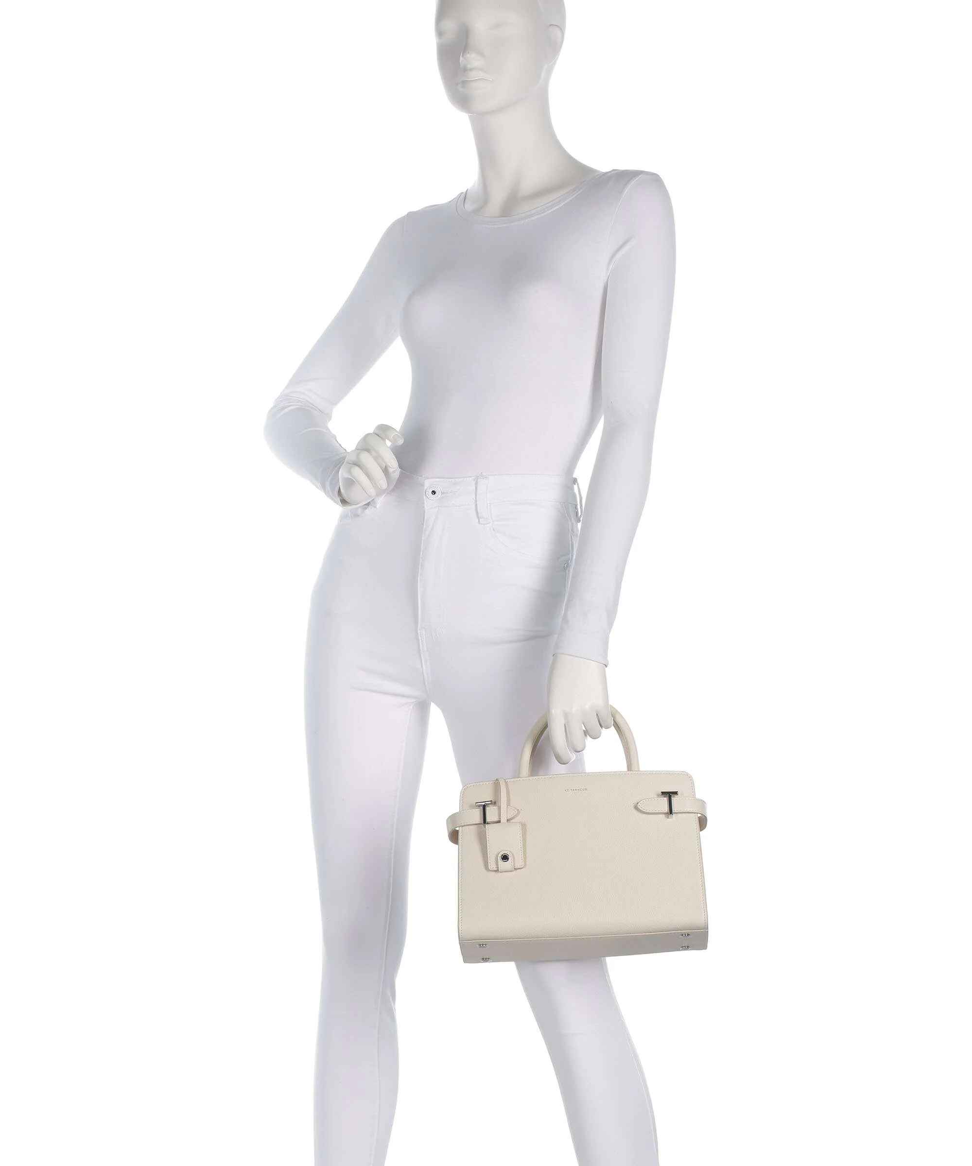 Le Tanneur Emilie Handbag fleur de sal - Image 3