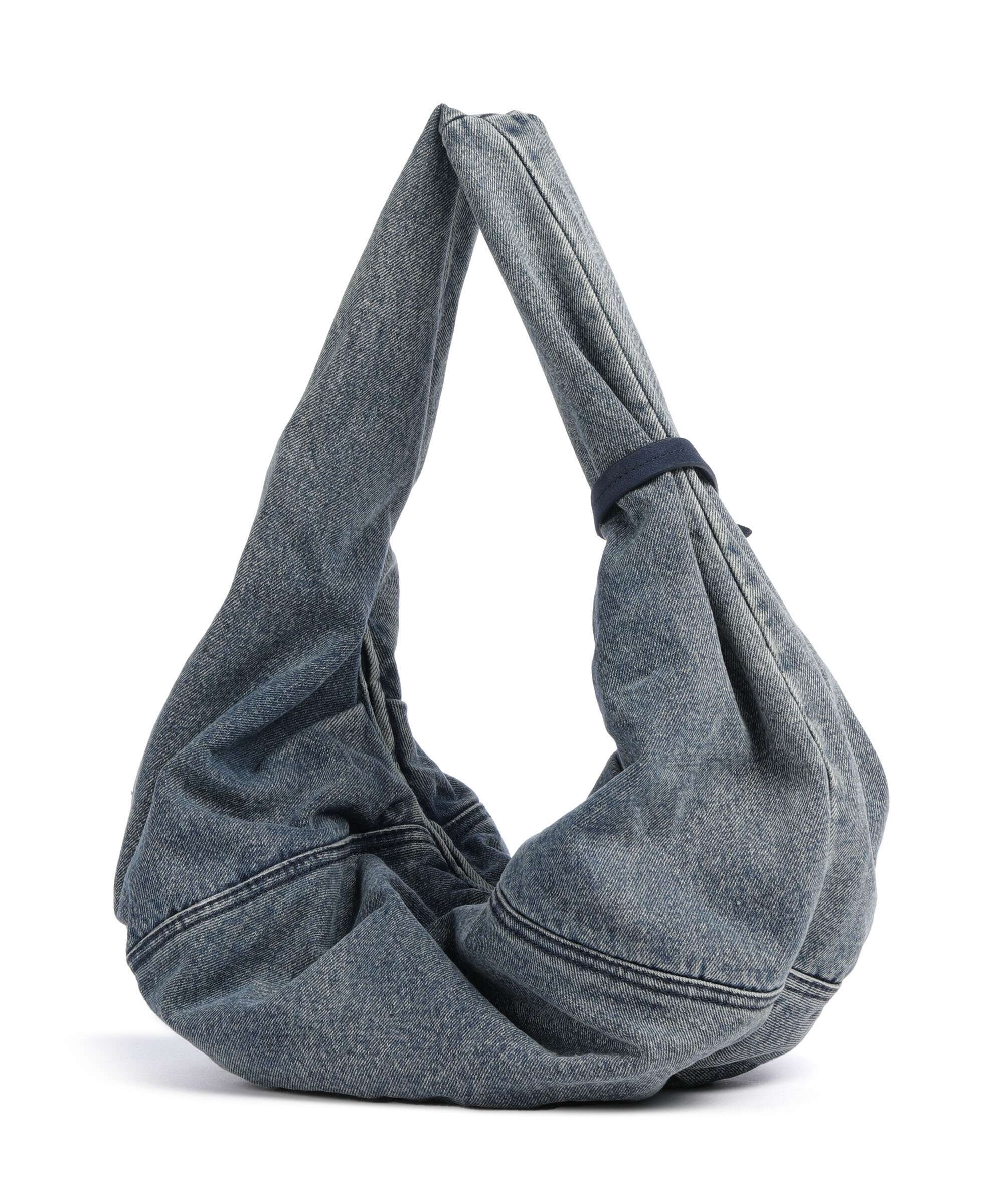 Les Visionnaires Greta Denim Essential Hobo bag washed denim - Image 2