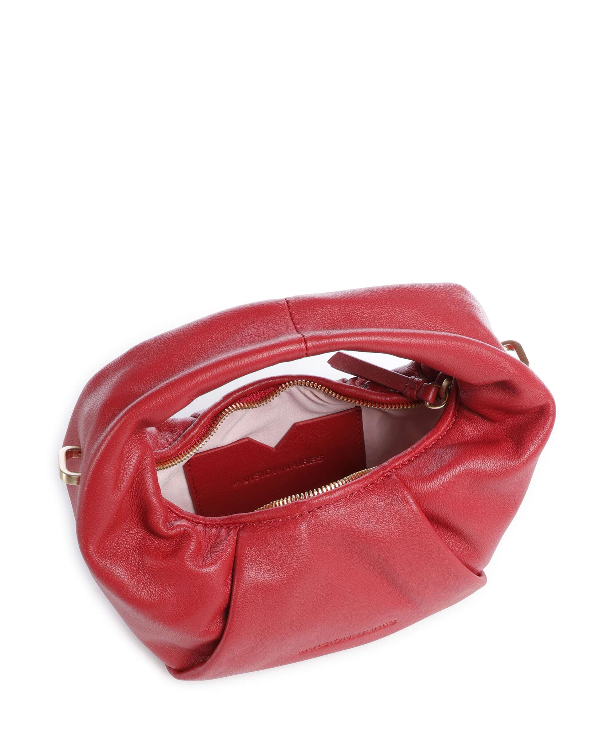 Les Visionnaires Greta Essential Silky Mini Crossbody bag rouge - Image 6