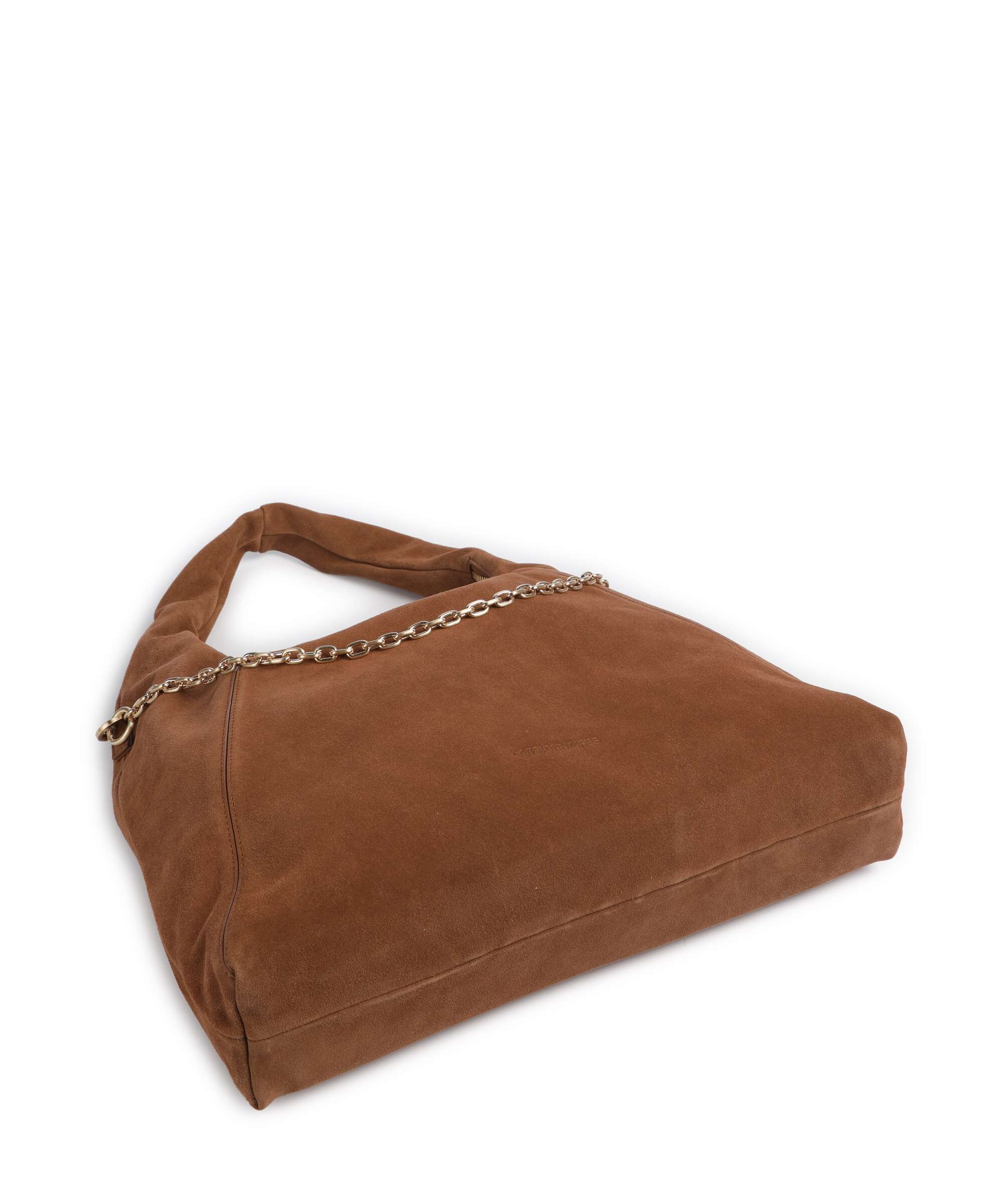 Les Visionnaires Jade Cozy Chain Hobo bag cognac - Image 5