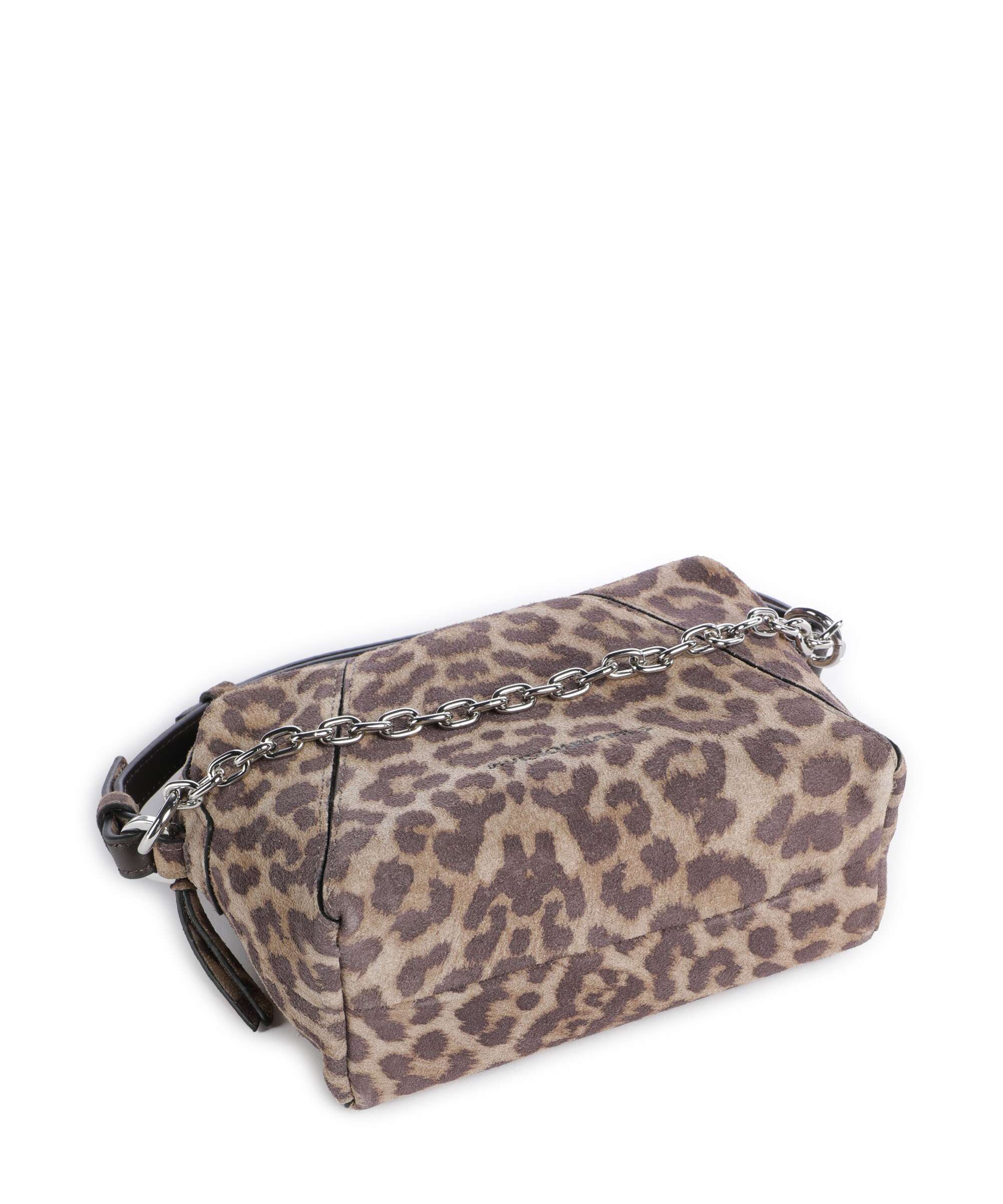 Les Visionnaires Lynn Cozy Chain Crossbody bag leo print - Image 5