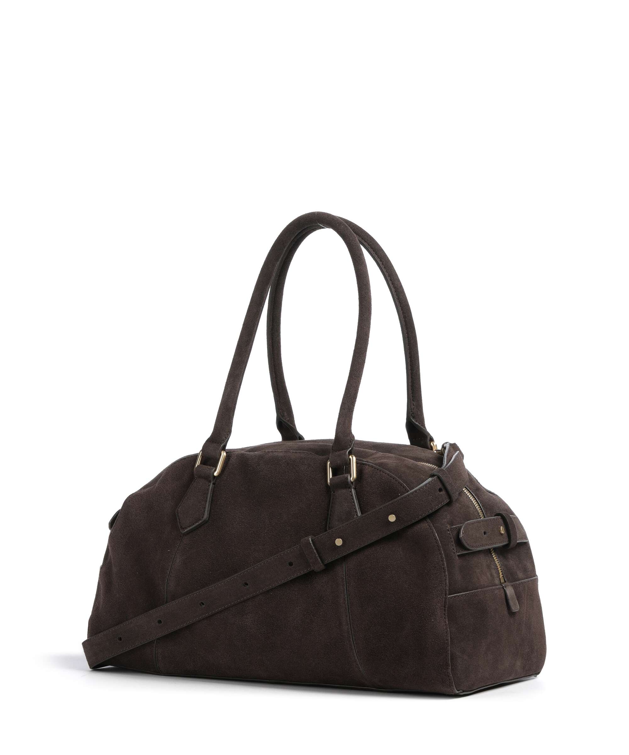 Les Visionnaires Odette Cozy Chain Handbag dark brown - Image 2