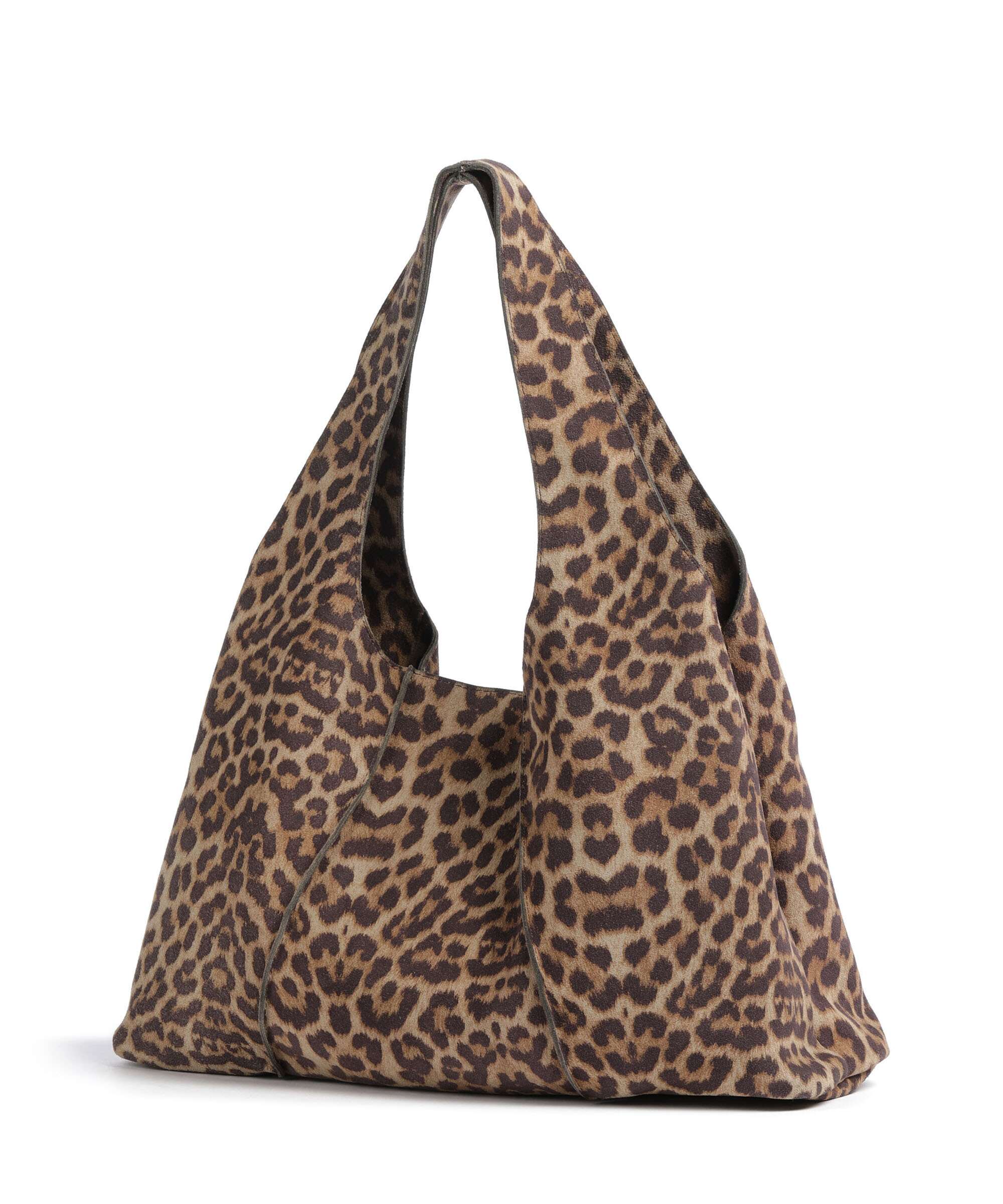 Les Visionnaires Paz Essential Cozy Hobo bag leo print - Image 2