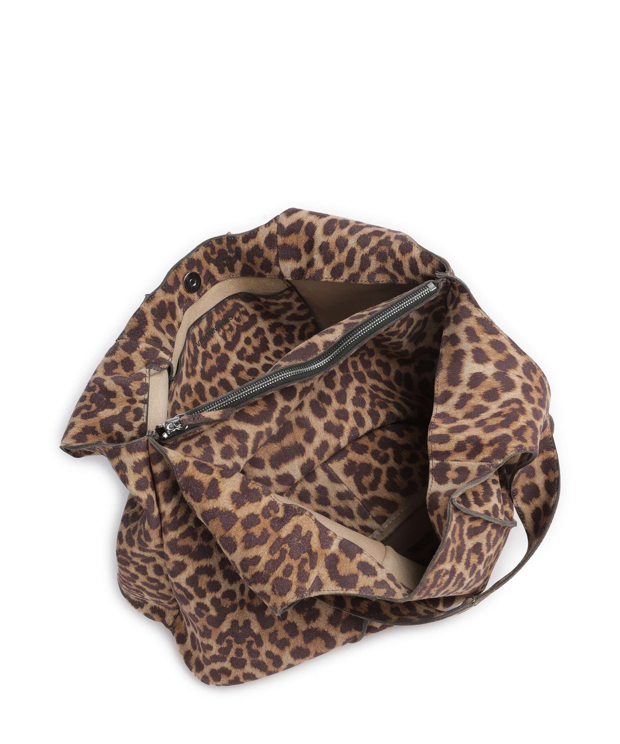 Les Visionnaires Paz Essential Cozy Hobo bag leo print - Image 5
