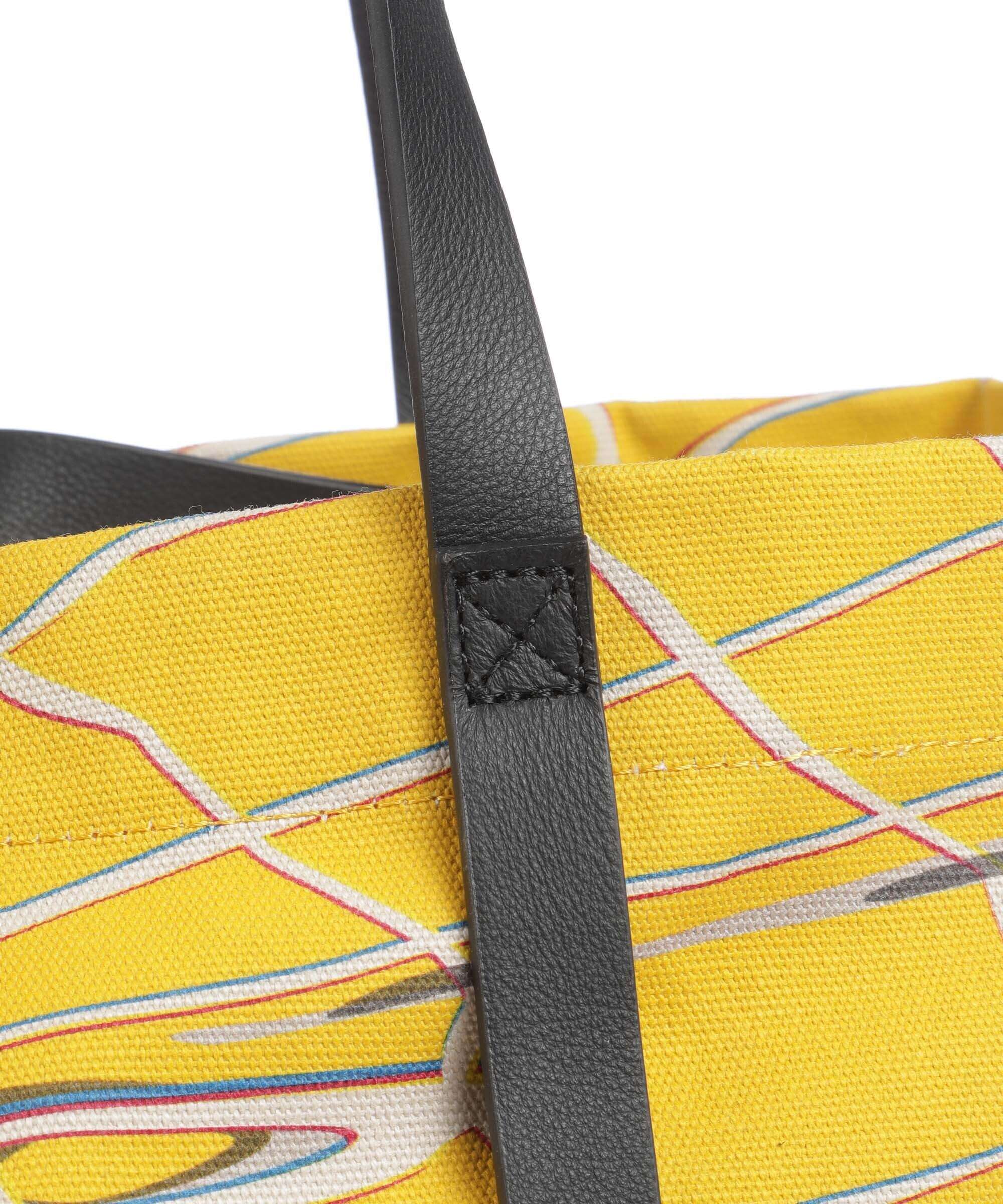 Liebeskind Aurora Canvas Tote bag lemon - Image 4