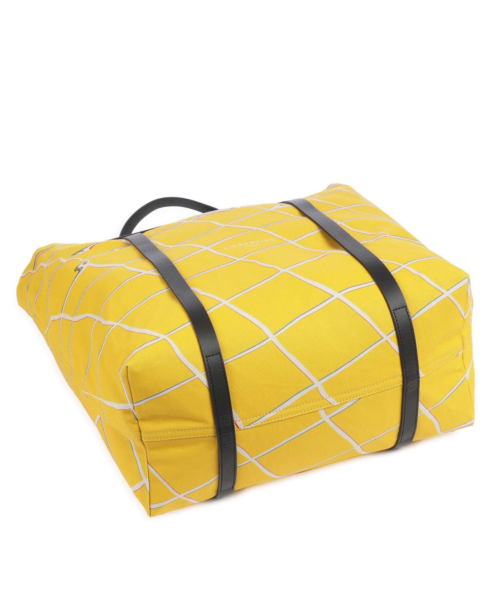 Liebeskind Aurora Canvas Tote bag lemon - Image 5
