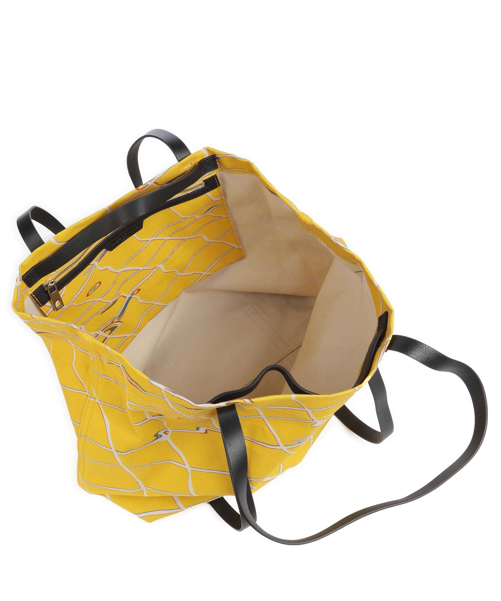 Liebeskind Aurora Canvas Tote bag lemon - Image 6
