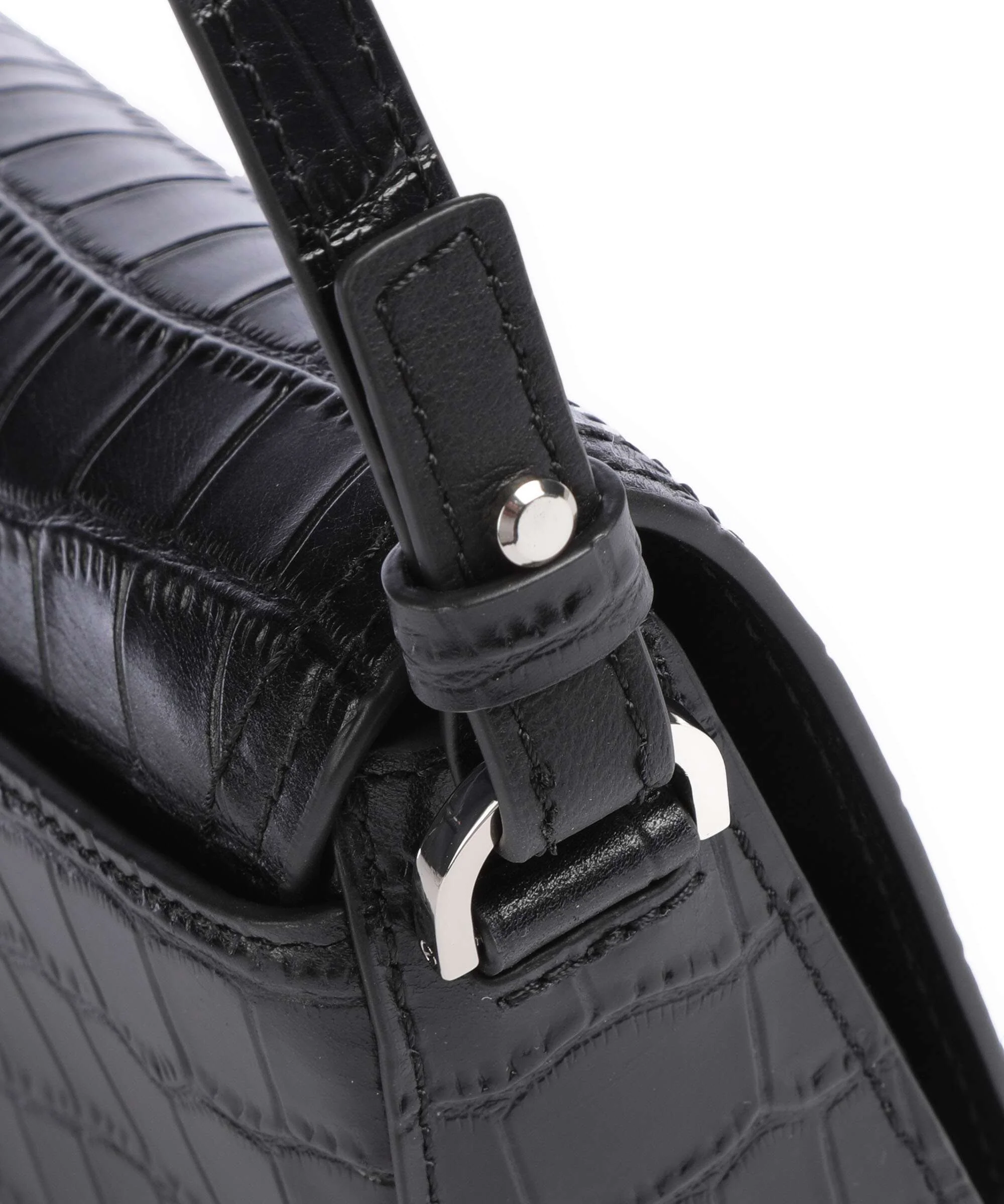 Liebeskind Chudy Croco S Crossbody bag black - Image 4