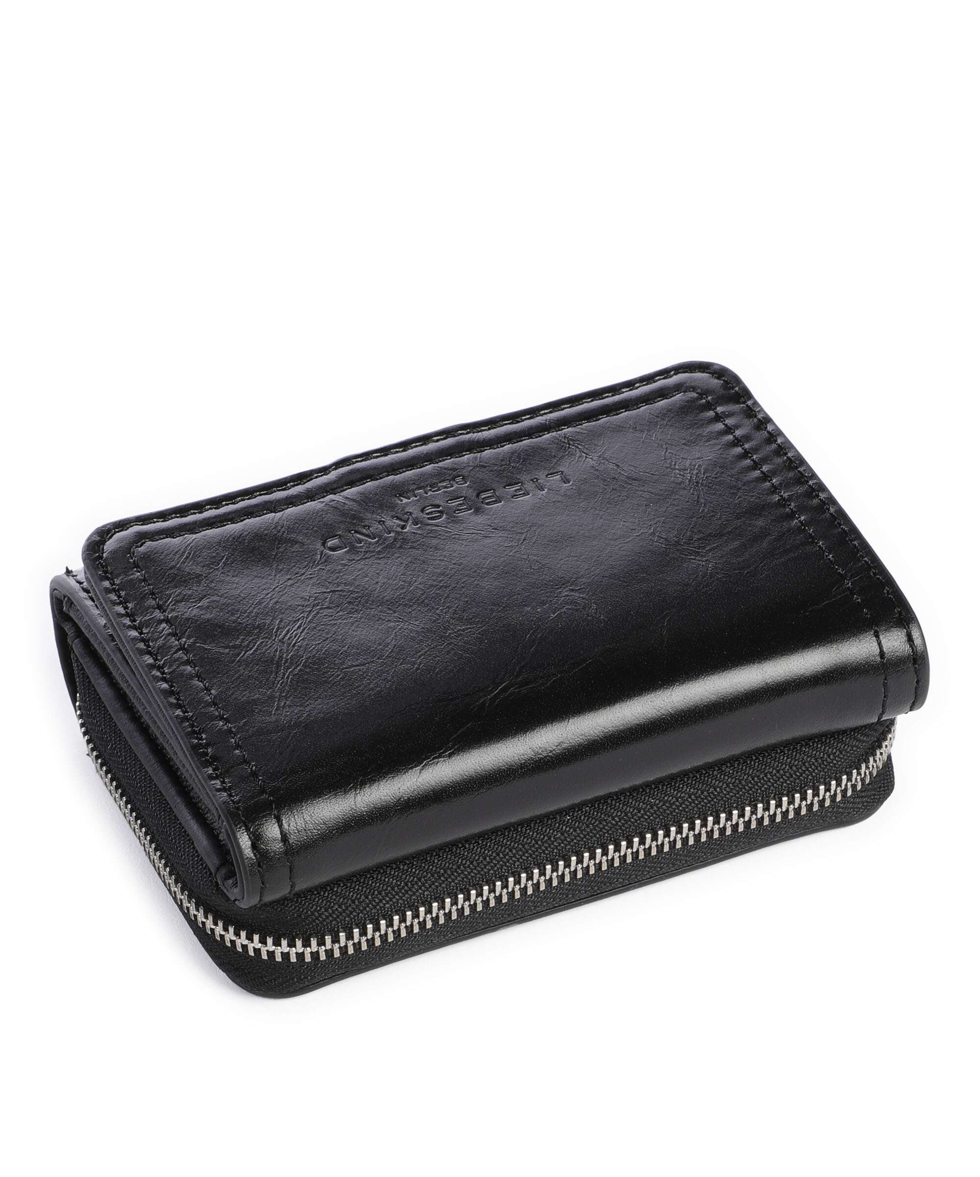 Liebeskind Chudy Pablita Paper Touch Crinkle Wallet black - Image 5