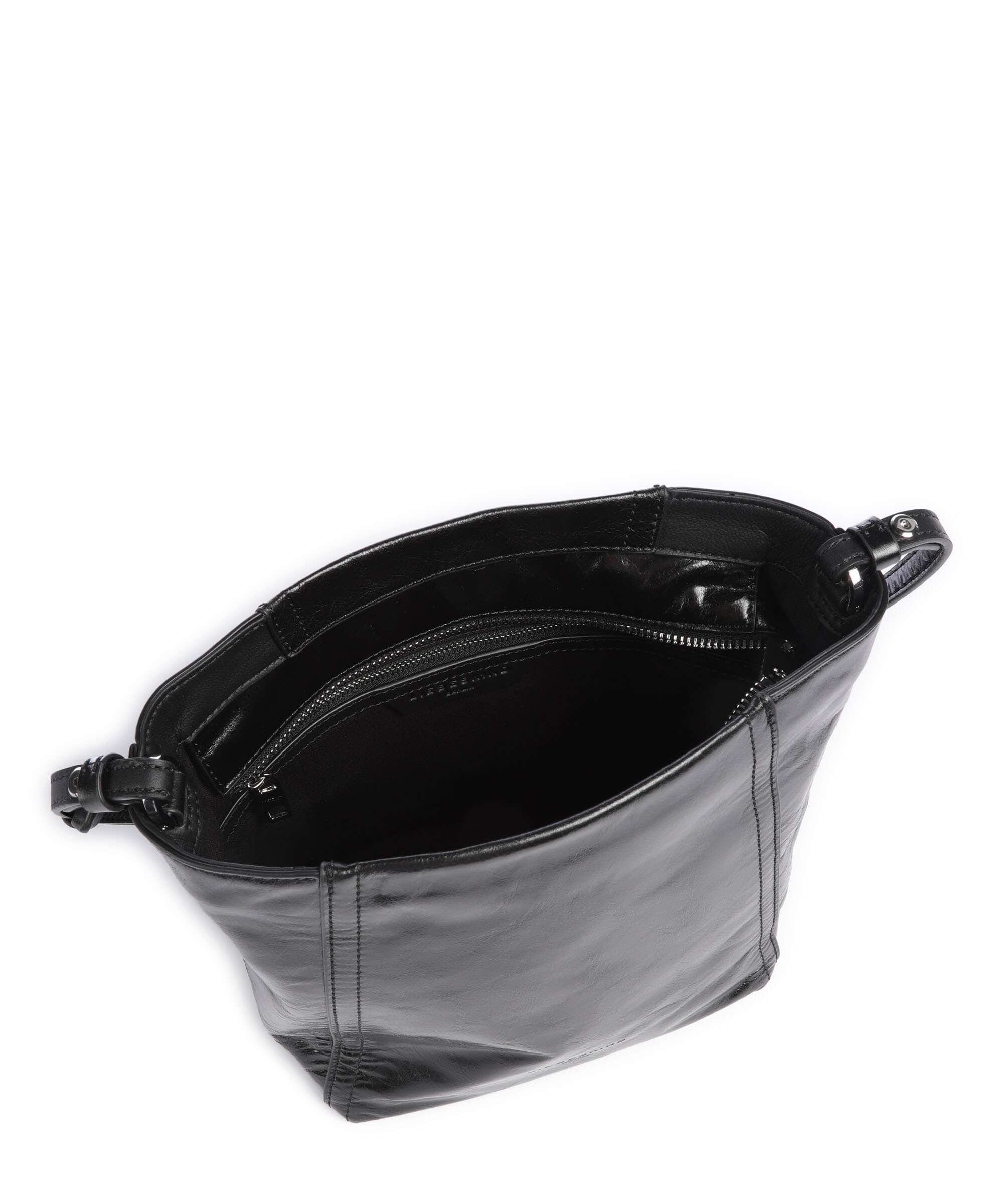 Liebeskind Chudy Paper Touch Crinkle S Crossbody bag black - Image 6
