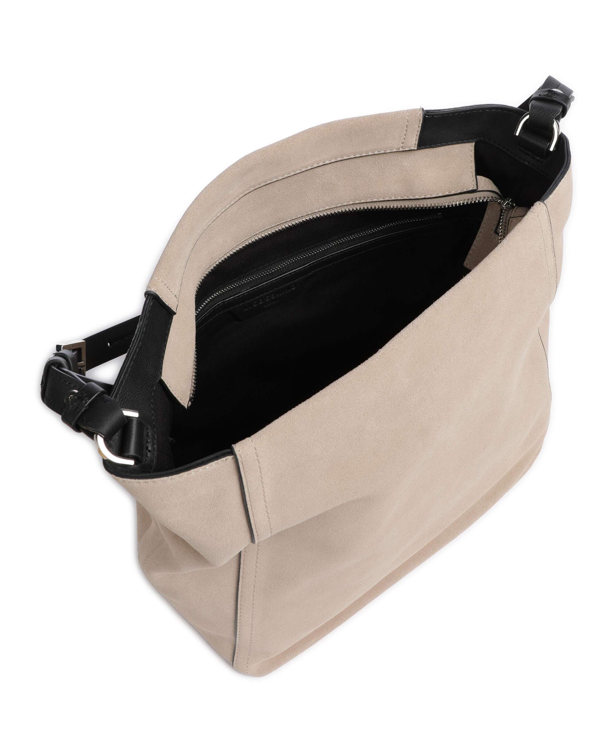 Liebeskind Chudy Suede M Hobo bag stone - Image 6