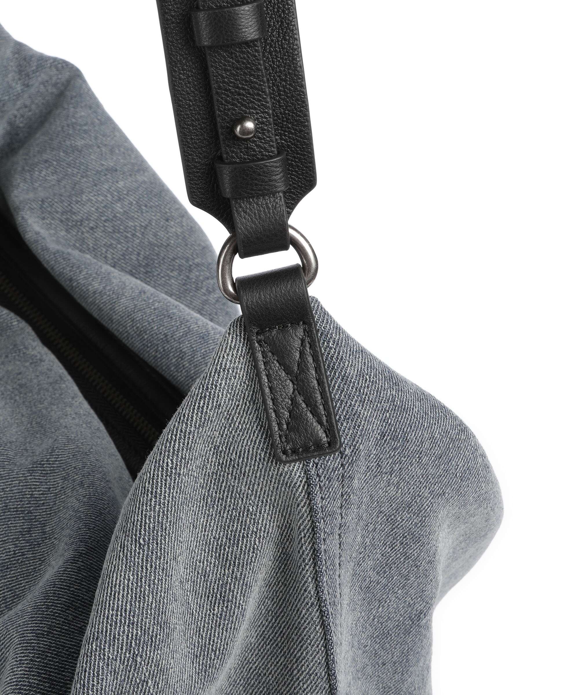 Liebeskind Clea Denim Hobo bag blue denim - Image 4