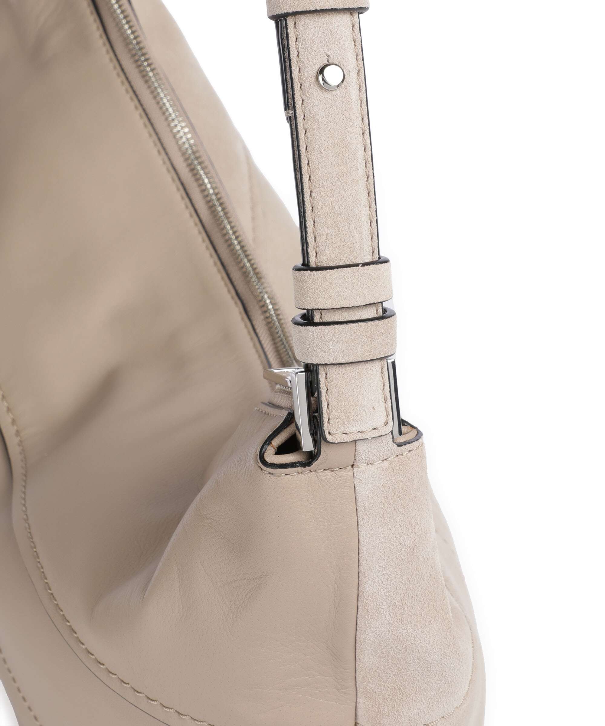 Liebeskind Edda Promo Suede M Hobo bag stone - Image 4