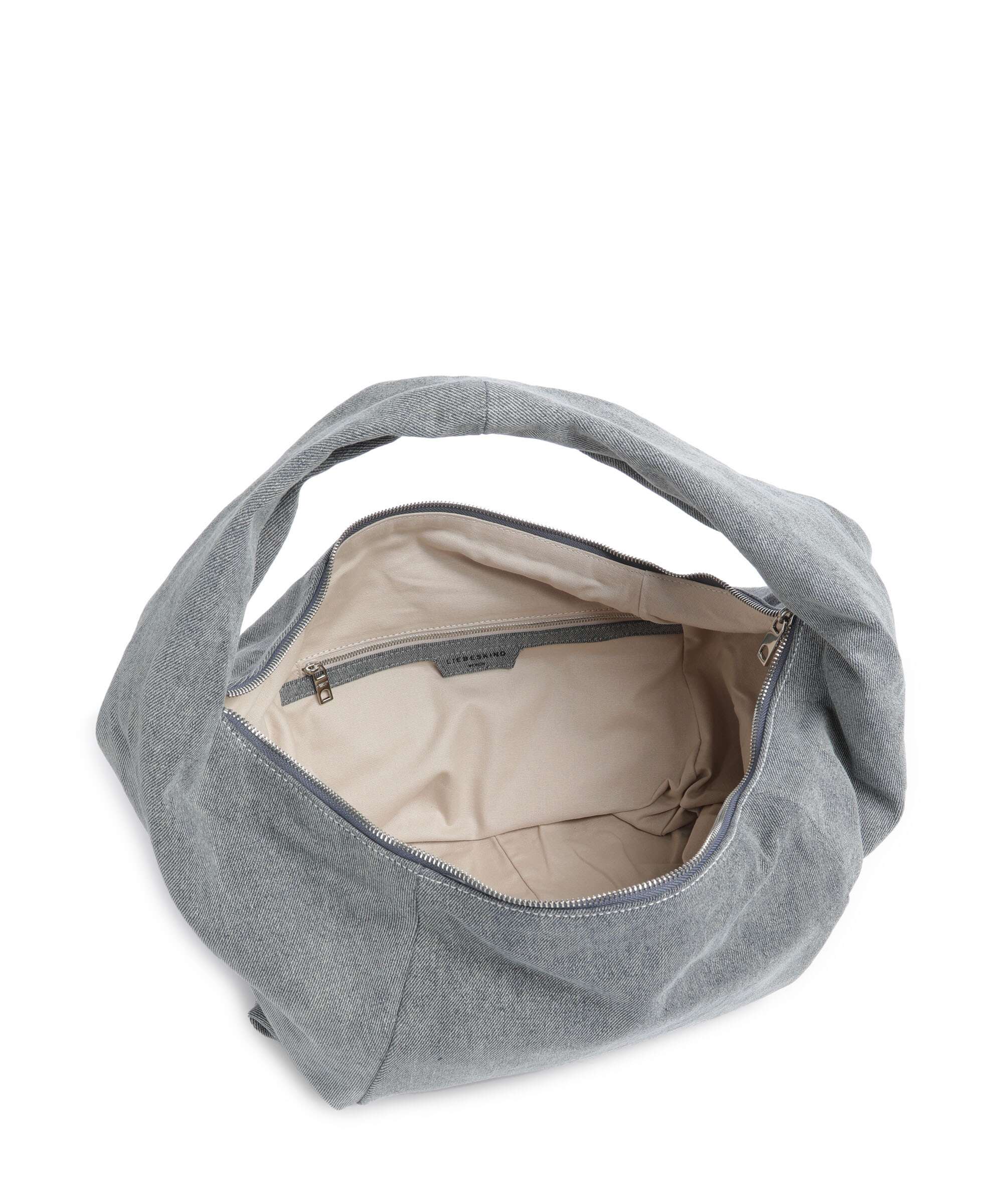 Liebeskind Farrah Denim L Hobo bag blue denim - Image 7