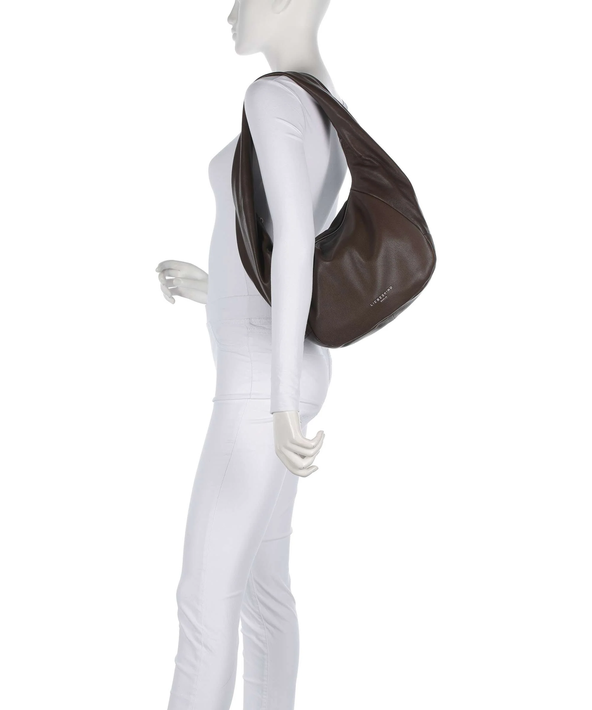 Liebeskind Farrah Vintage Goat M Hobo bag roasted coconut - Image 3