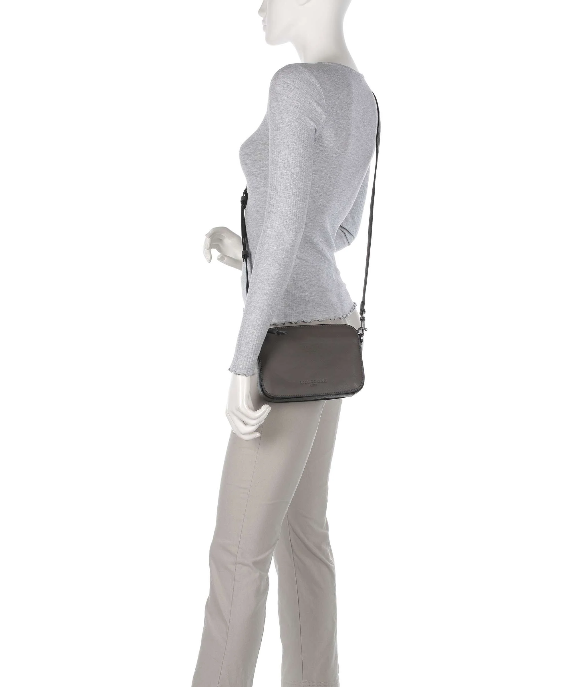 Liebeskind Harris Luka Crossbody bag dark grigio - Image 3