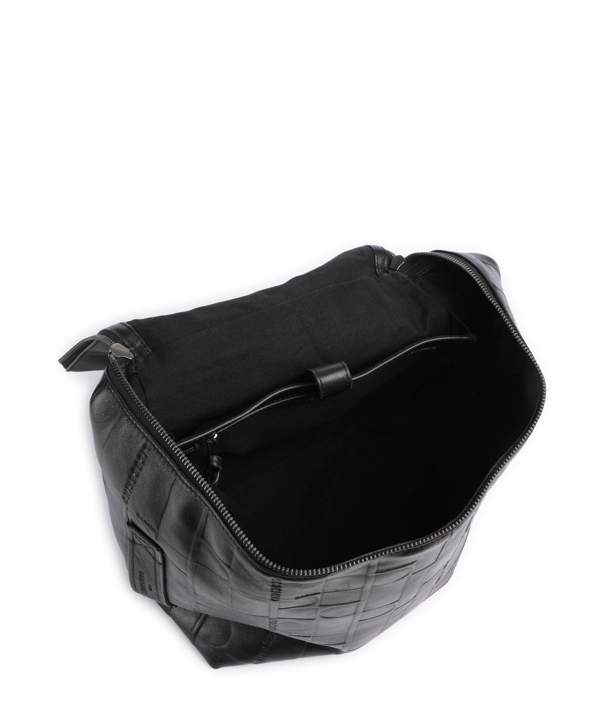 Liebeskind Hera Monogram Sheep Natural M Backpack black - Image 6