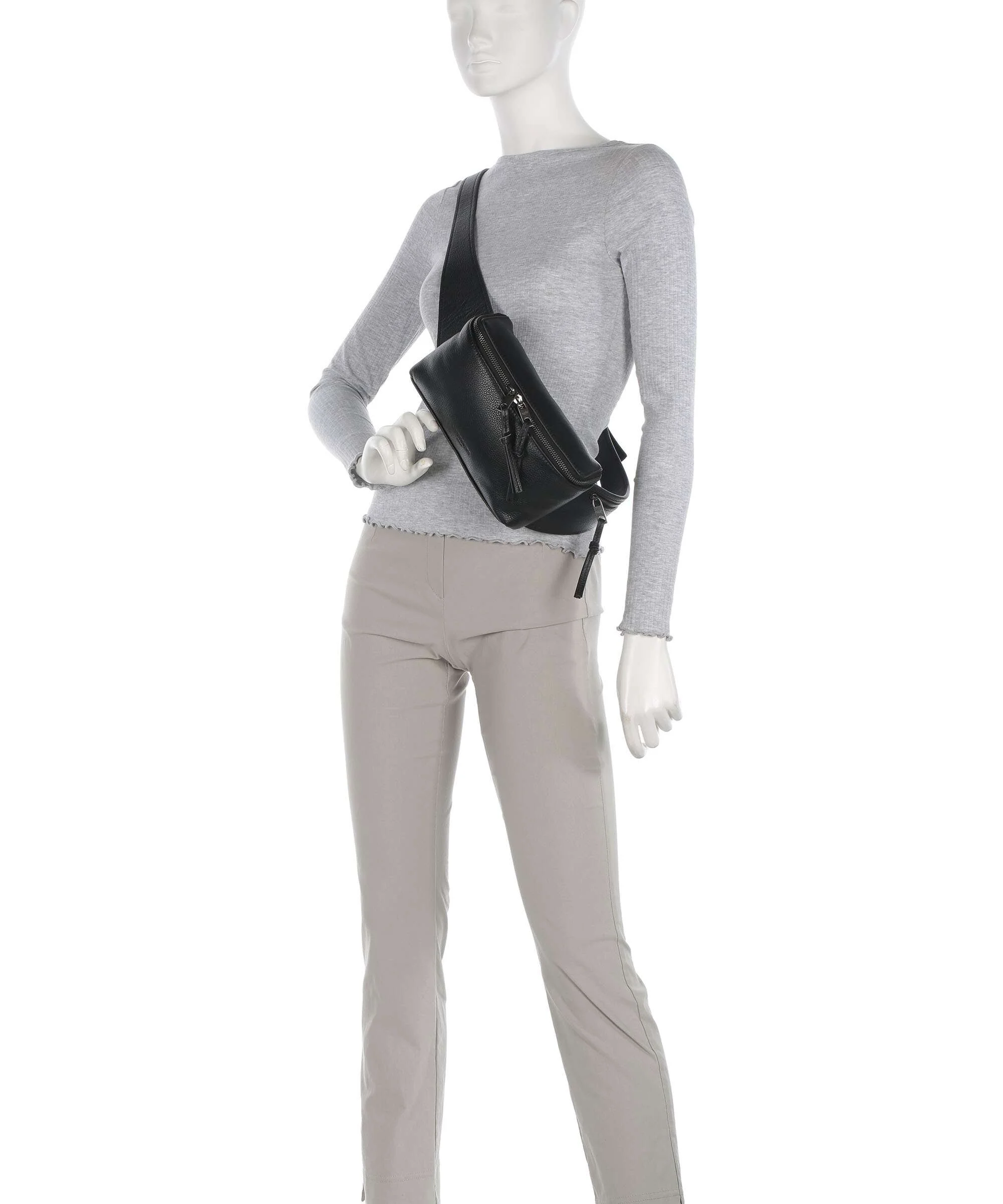 Liebeskind Hera Small Pebble S Belt bag black - Image 4