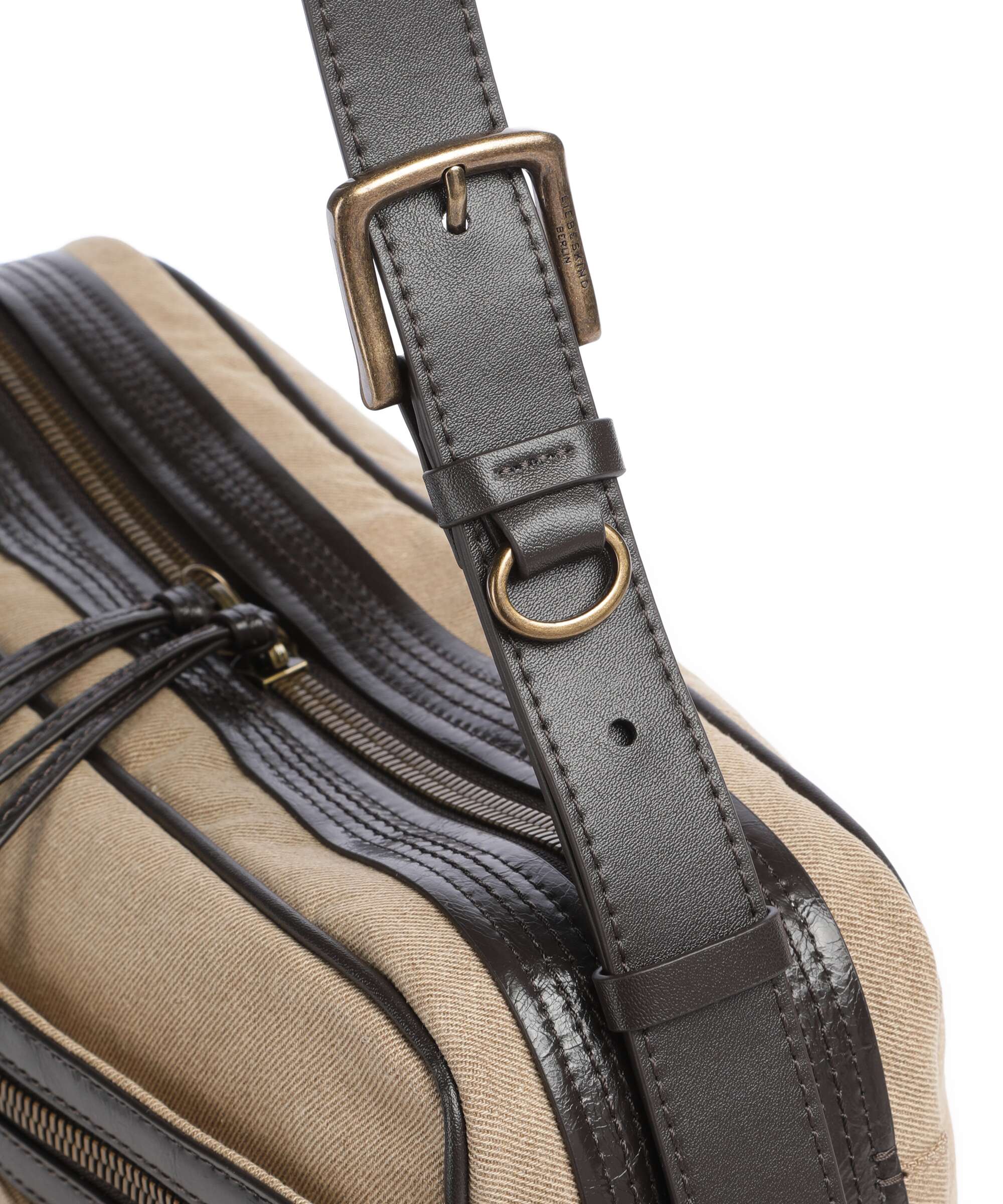 Liebeskind Juno Denim M Shoulder bag beige - Image 4