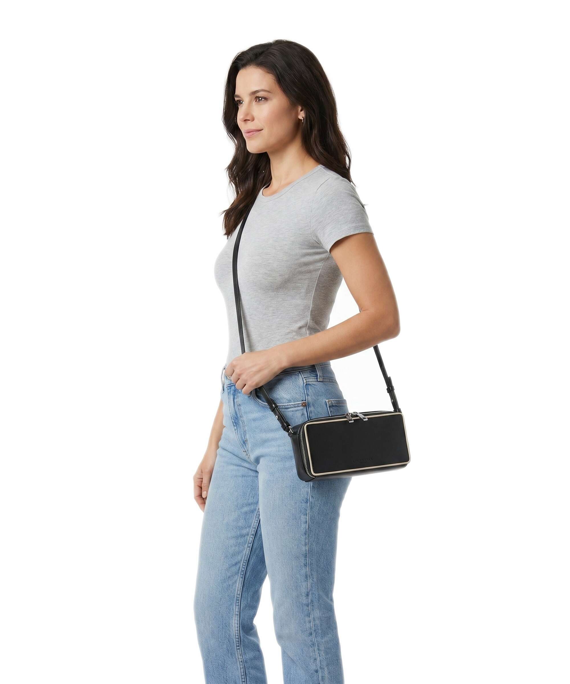 Liebeskind Juno Soft Calf XS Crossbody bag black - Image 3