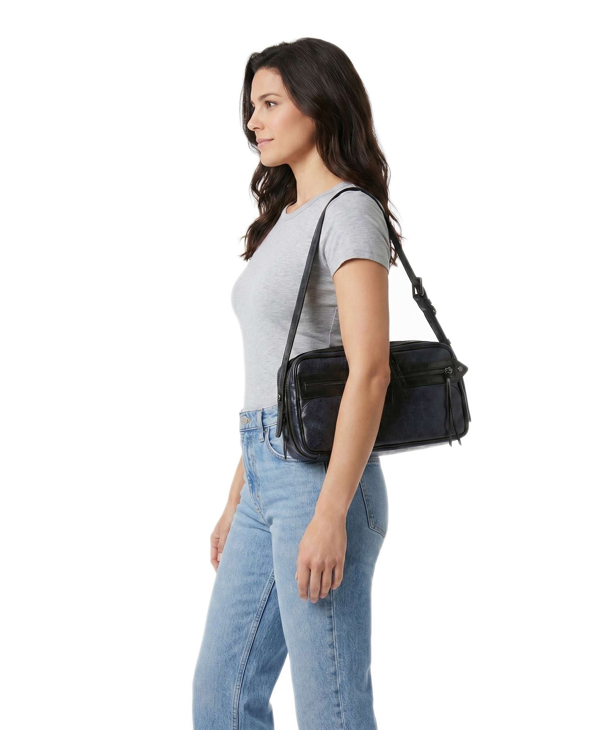 Liebeskind Juno Vintage PU M Shoulder bag peacoat - Image 3