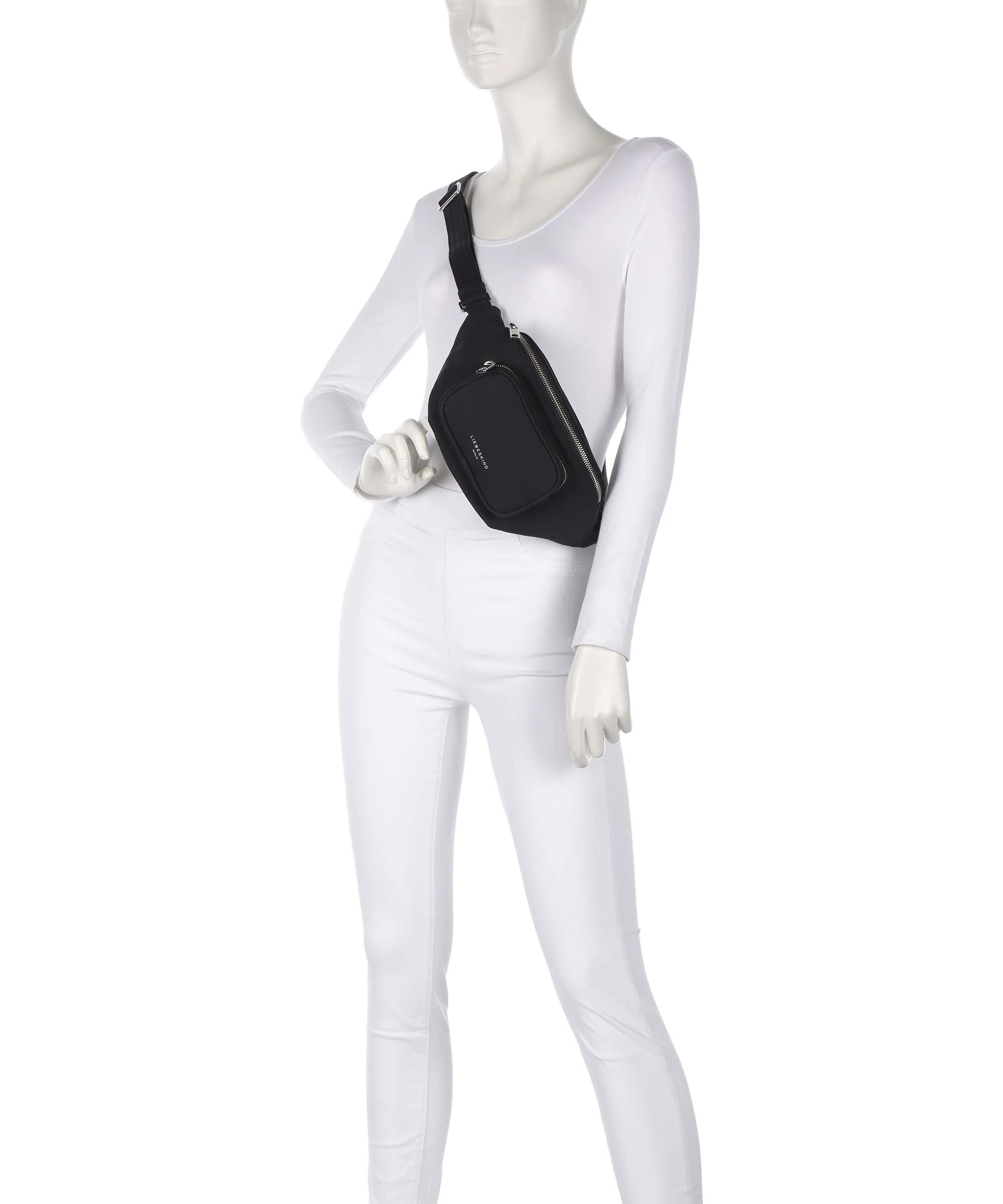 Liebeskind Lila Nylon M Belt bag black - Image 3