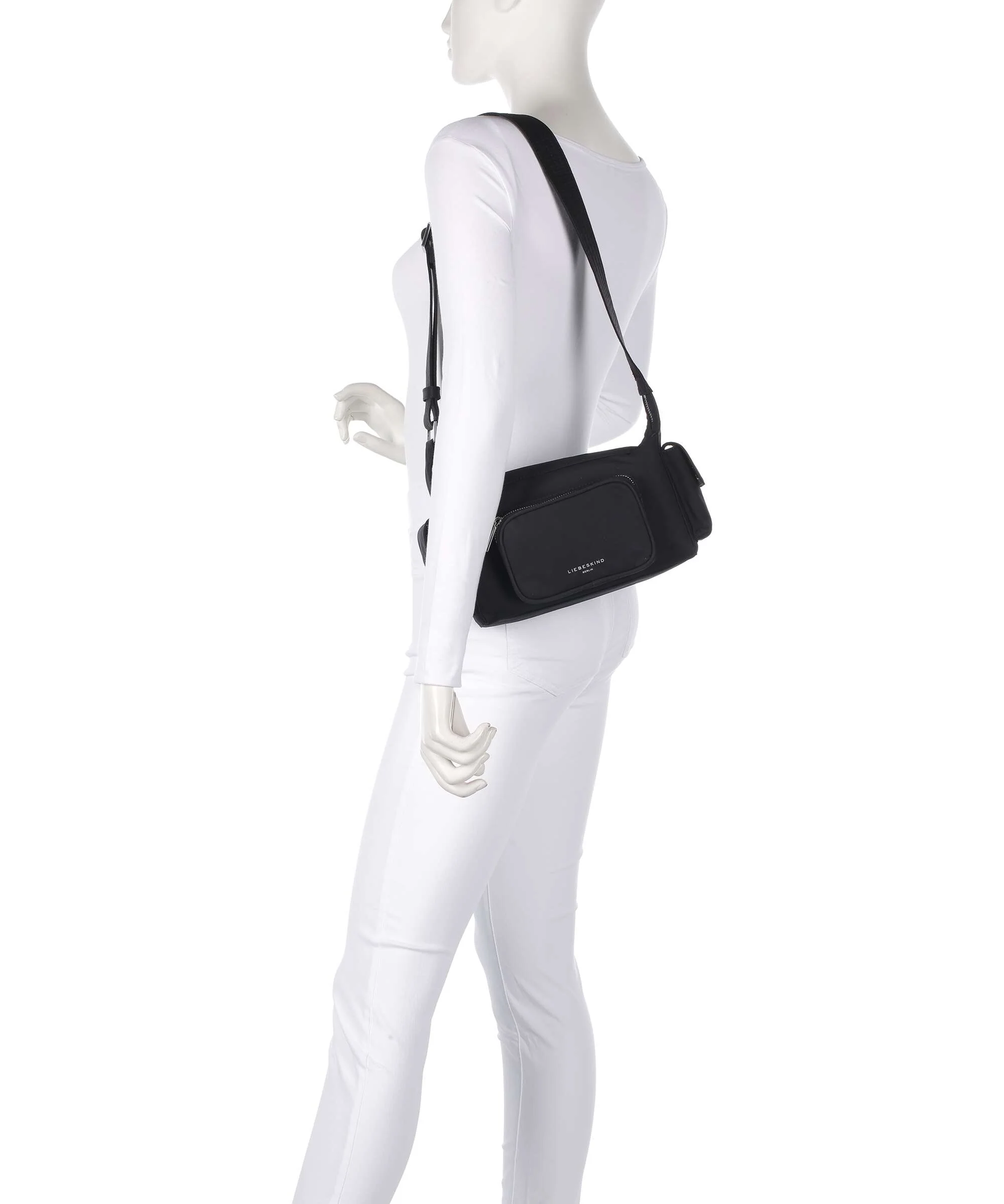 Liebeskind Lila Nylon S Shoulder bag black - Image 3
