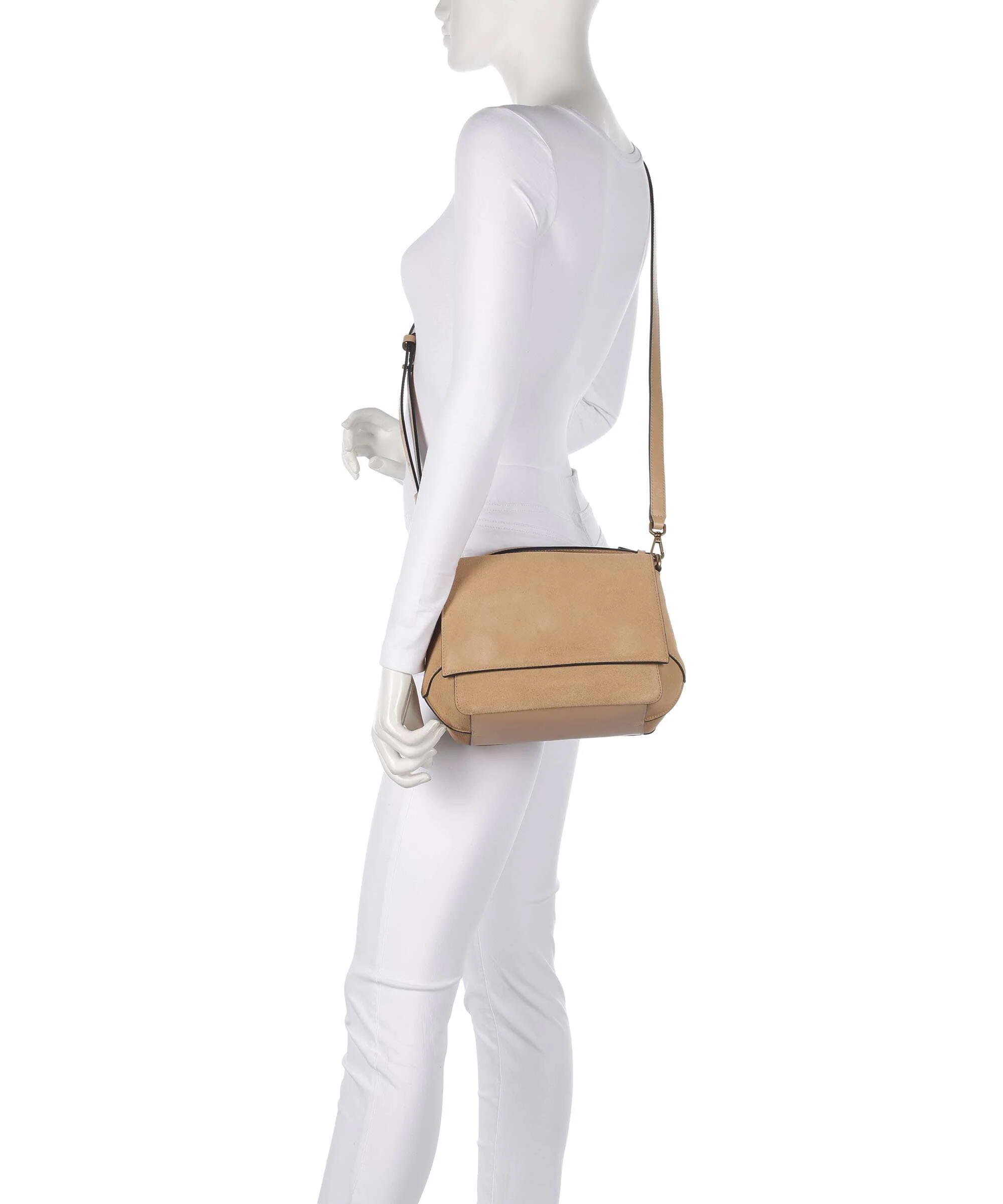 Liebeskind Lilly Suede M Shoulder bag beige - Image 4