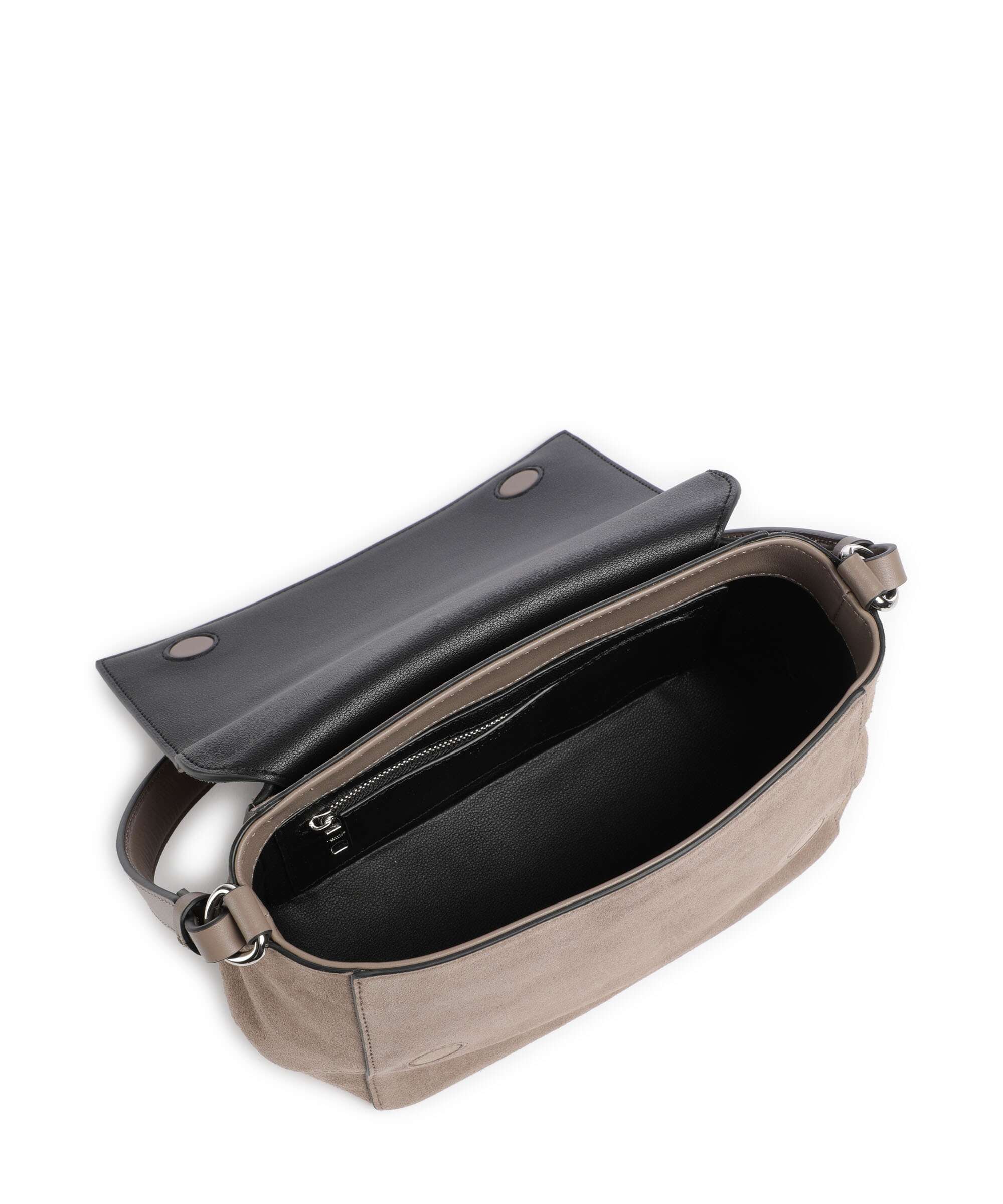 Liebeskind Lilly Suede M Shoulder bag neutral gray - Image 7