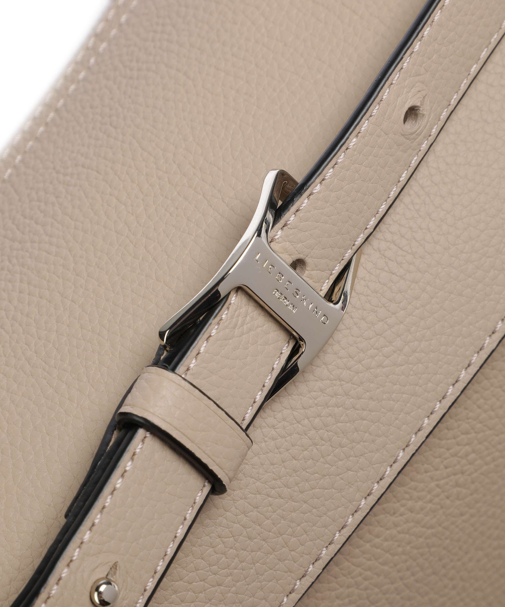 Liebeskind Lora Small Pebble M Shoulder bag stone - Image 4