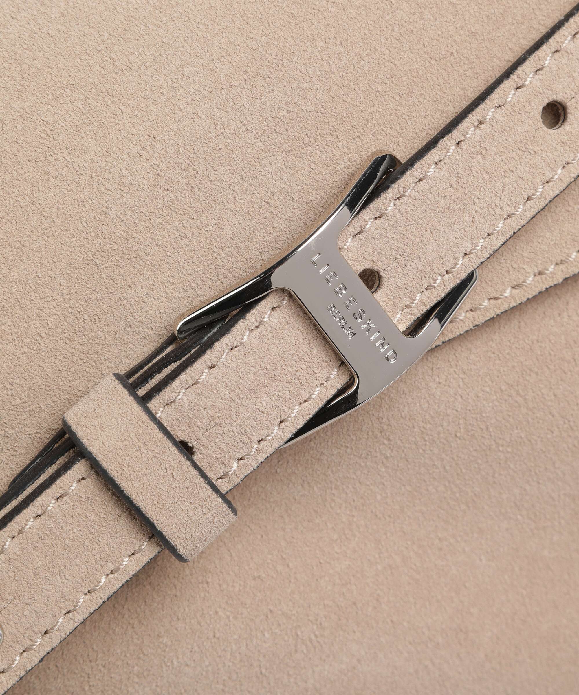 Liebeskind Lora Suede M Crossbody bag stone - Image 4