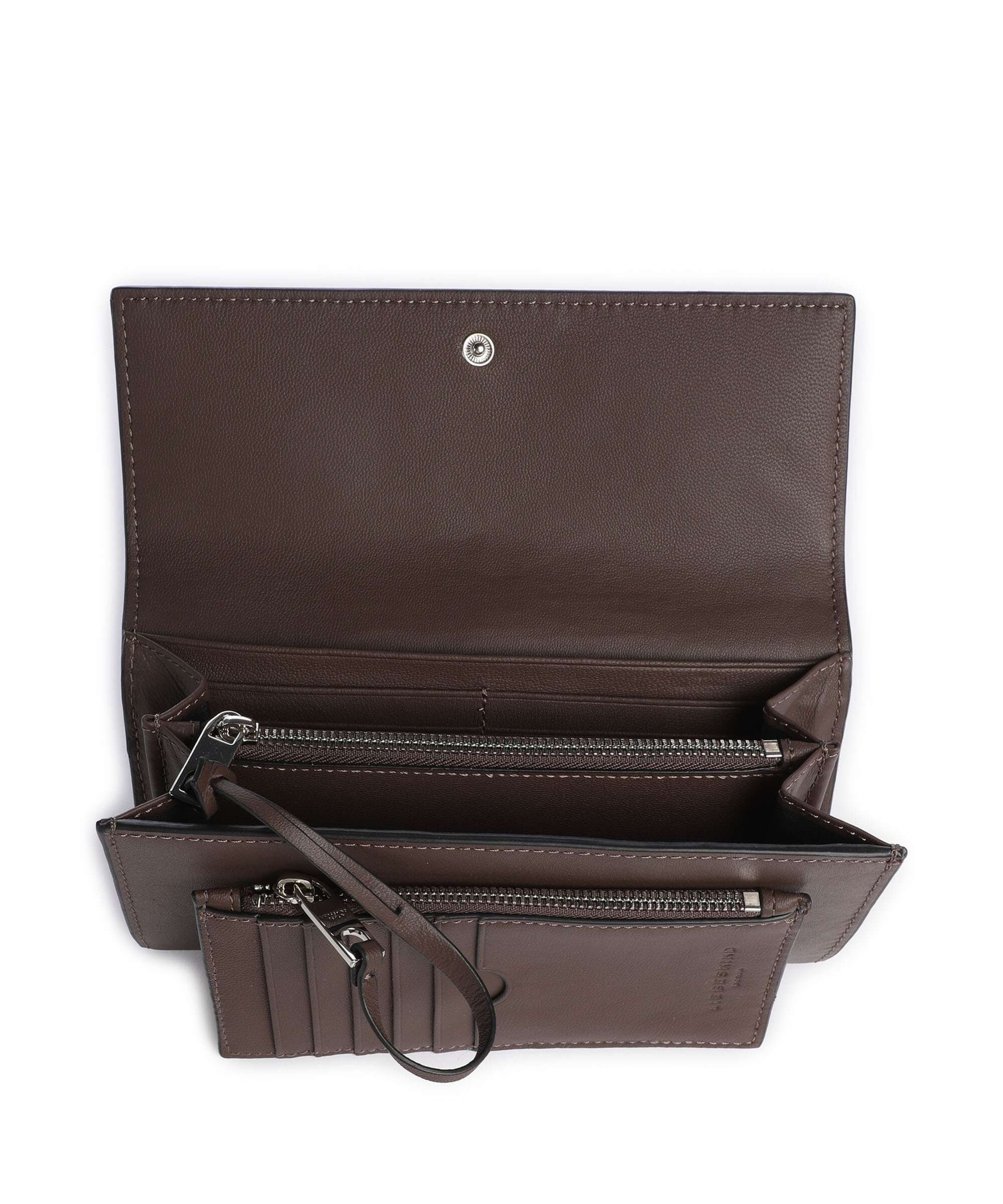 Liebeskind Lora Valentina Calf Optic Wallet light truffel - Image 2