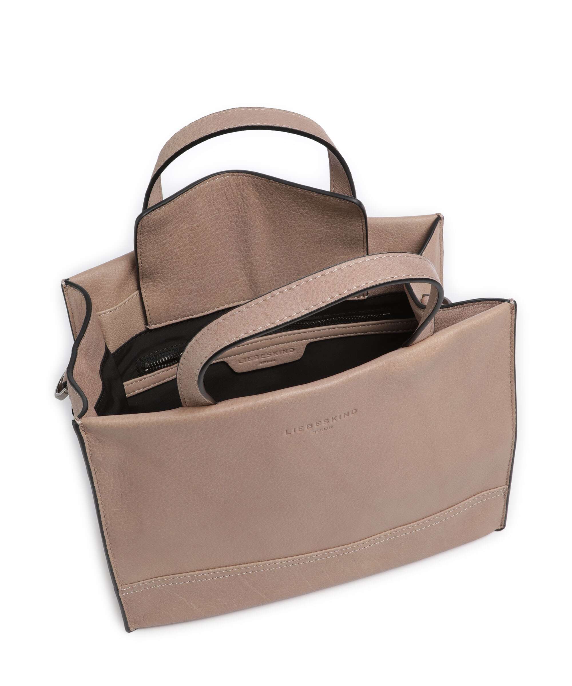 Liebeskind Lou 2 3D Leather M Handbag stone - Image 6