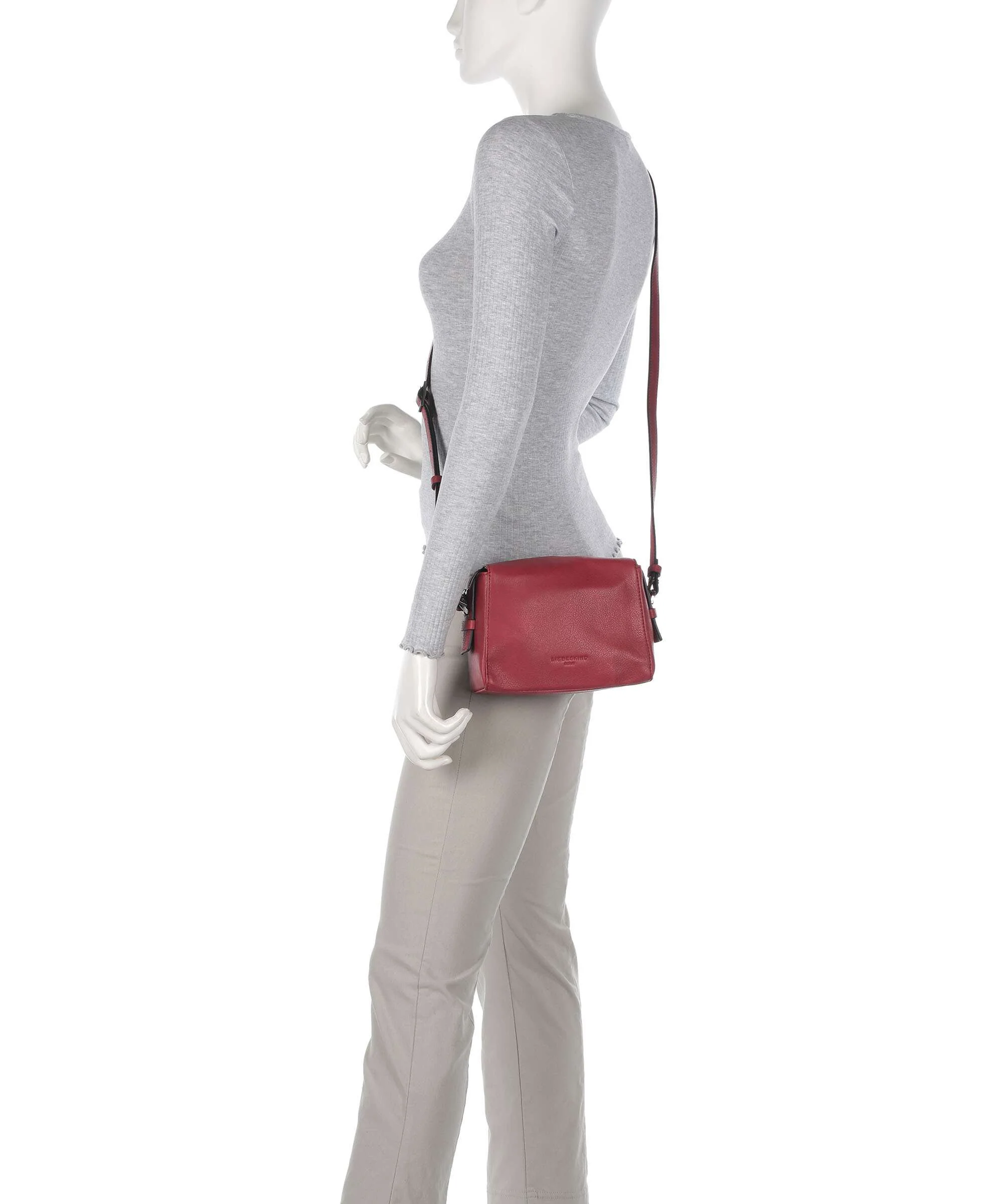 Liebeskind Lou 2 3D Leather S Crossbody bag berry - Image 3