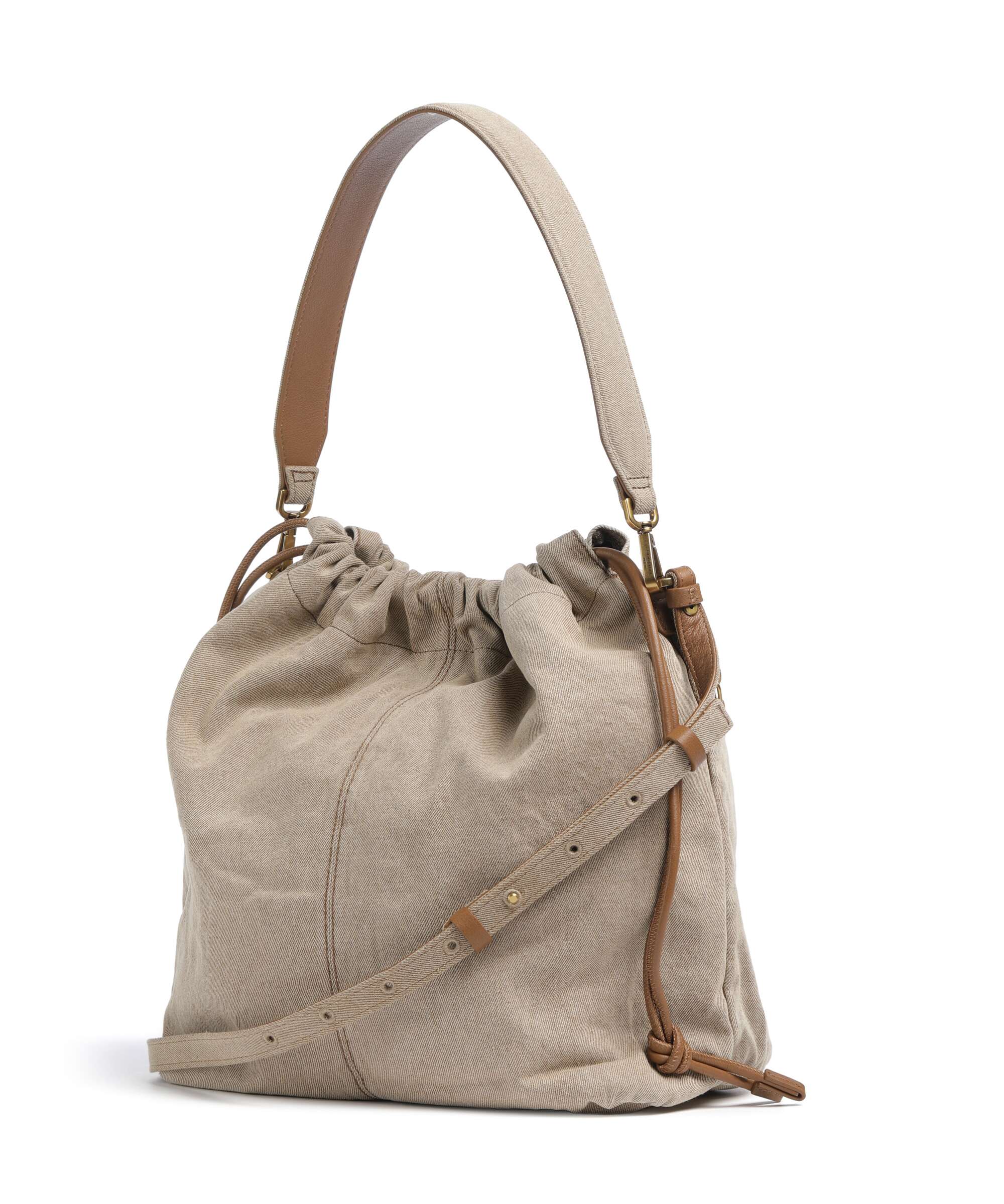 Liebeskind Lya II Denim M Bucket bag beige - Image 2
