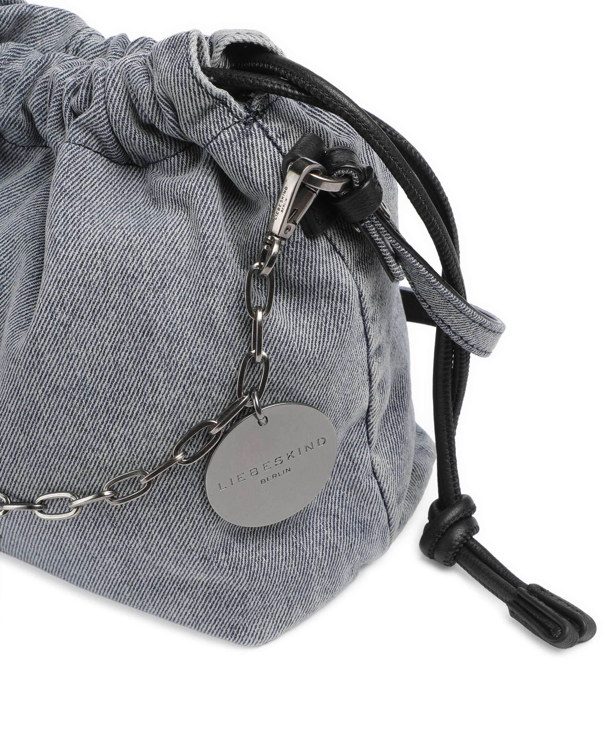 Liebeskind Lya II Denim S Bucket bag blue denim - Image 4