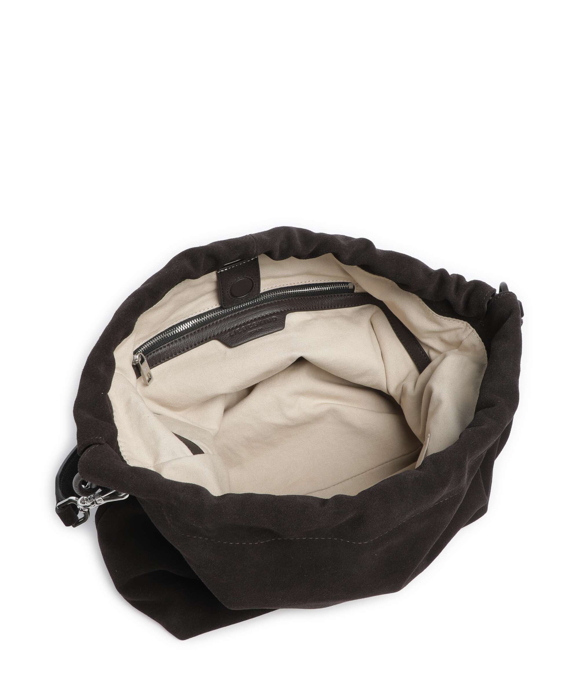 Liebeskind Lya II Hydro Suede M Bucket bag deep soil - Image 6