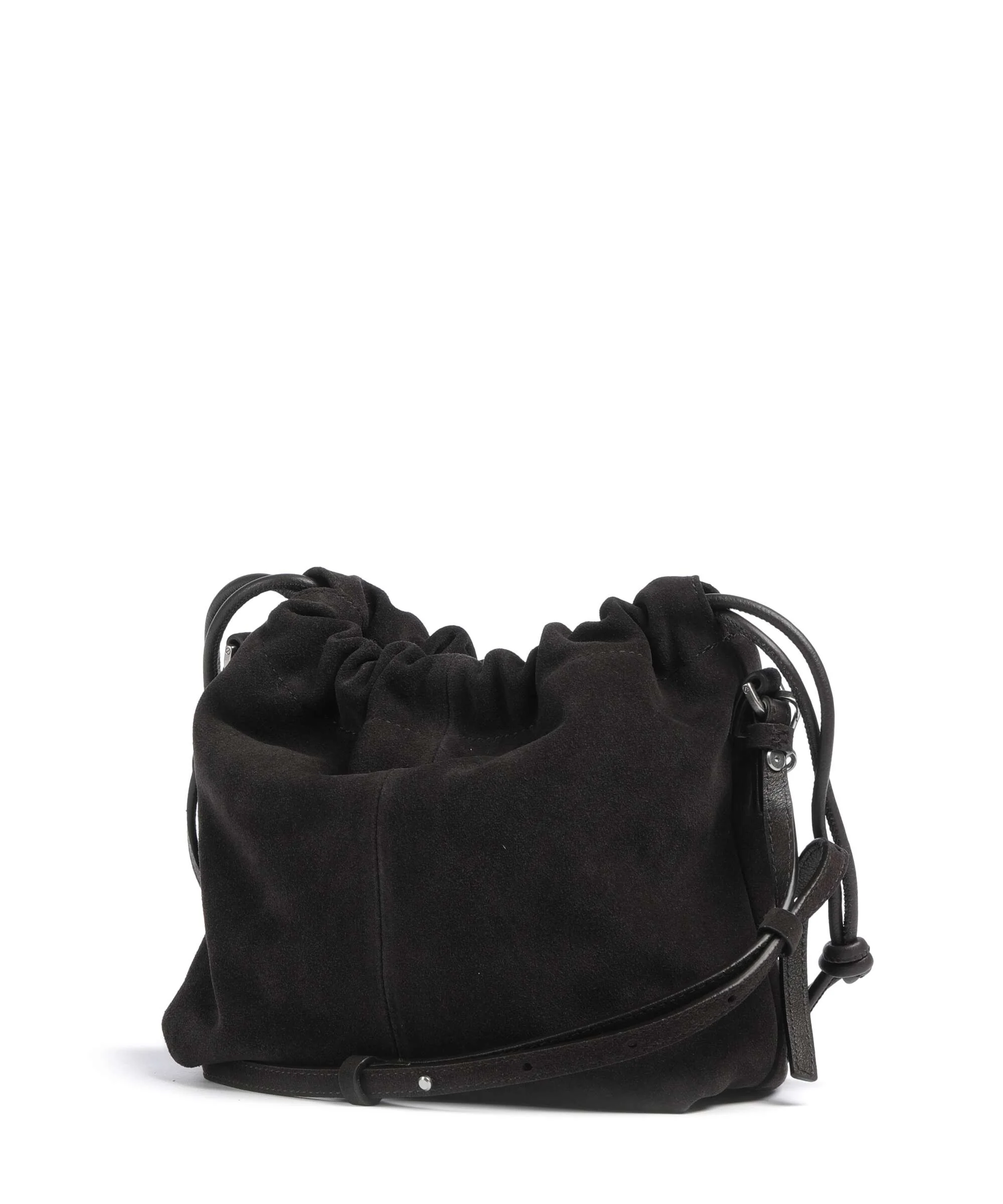 Liebeskind Lya II Hydro Suede S Bucket bag deep soil - Image 2