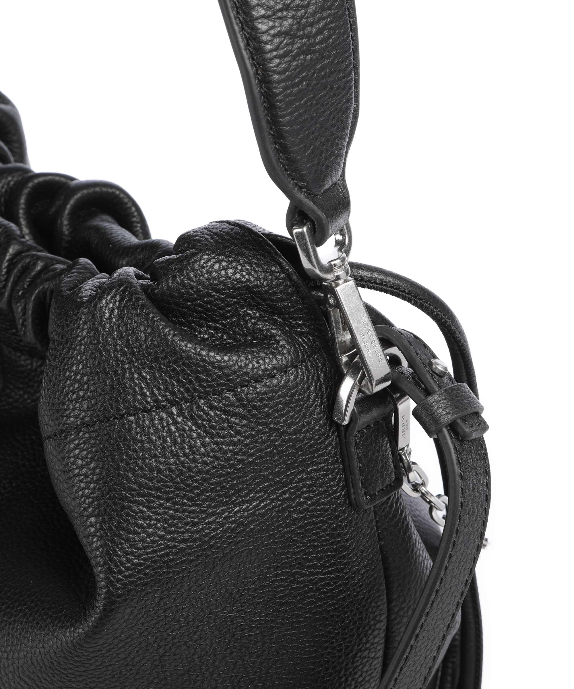 Liebeskind Lya II Small Pebble M Bucket bag black - Image 4