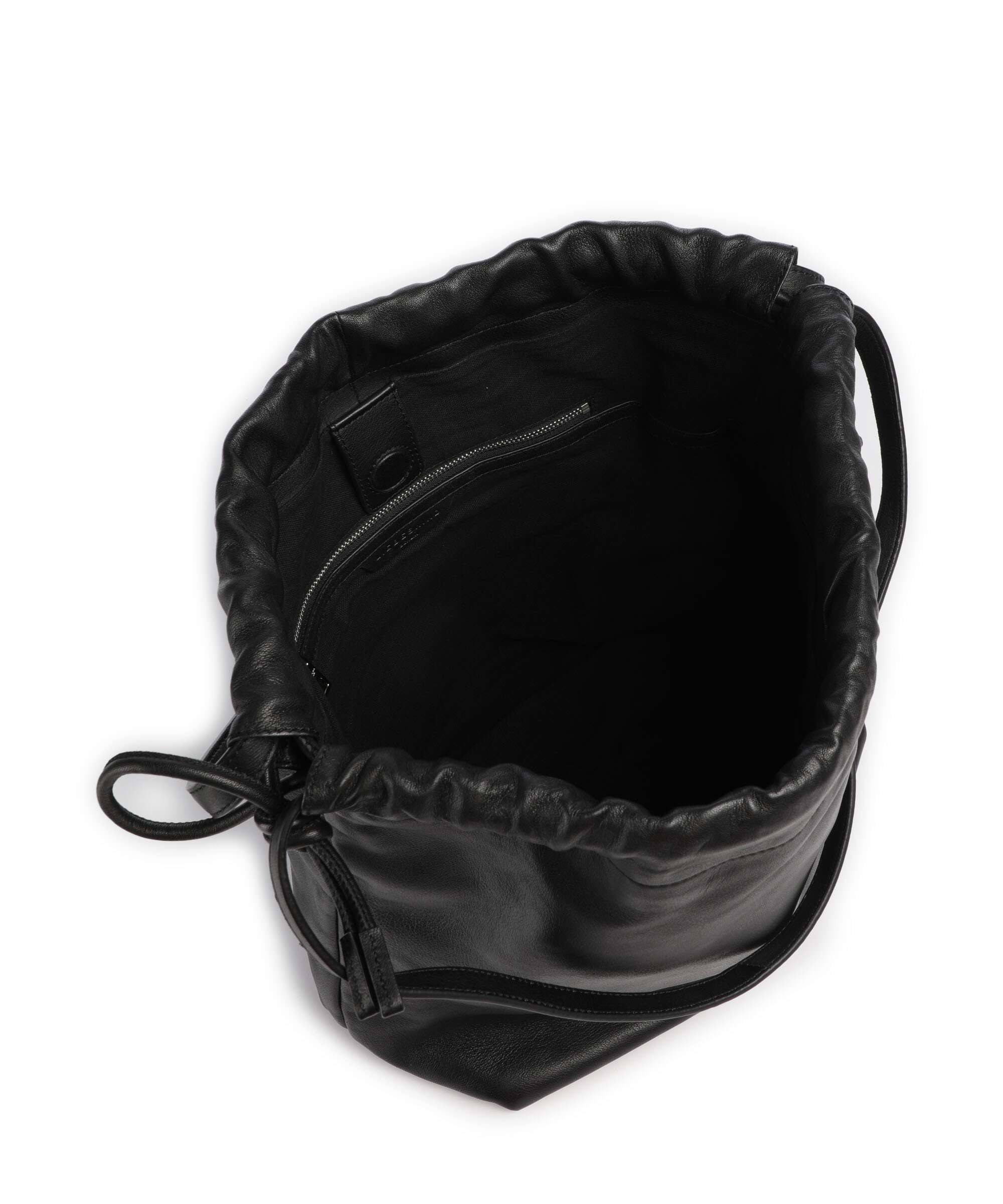 Liebeskind Lya Sheep Natural M Bucket bag black - Image 5