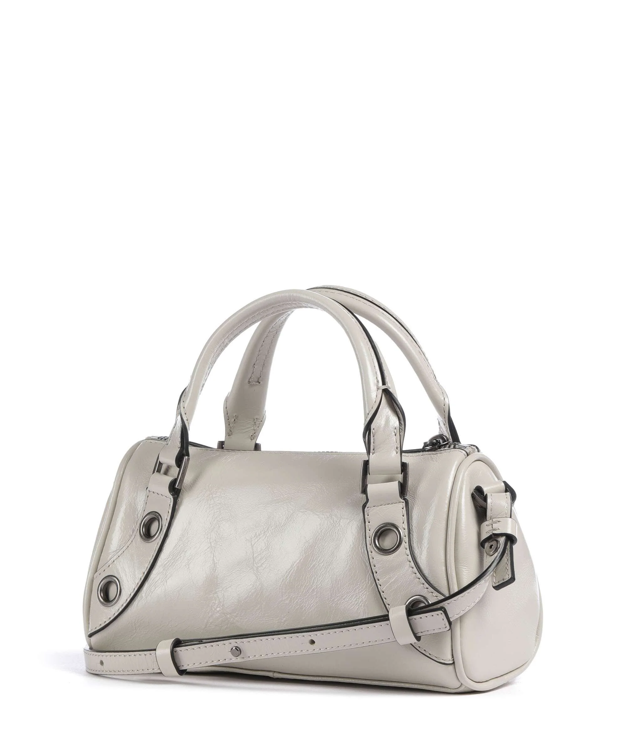 Liebeskind Nika Lack Distressed S Handbag milk - Image 2