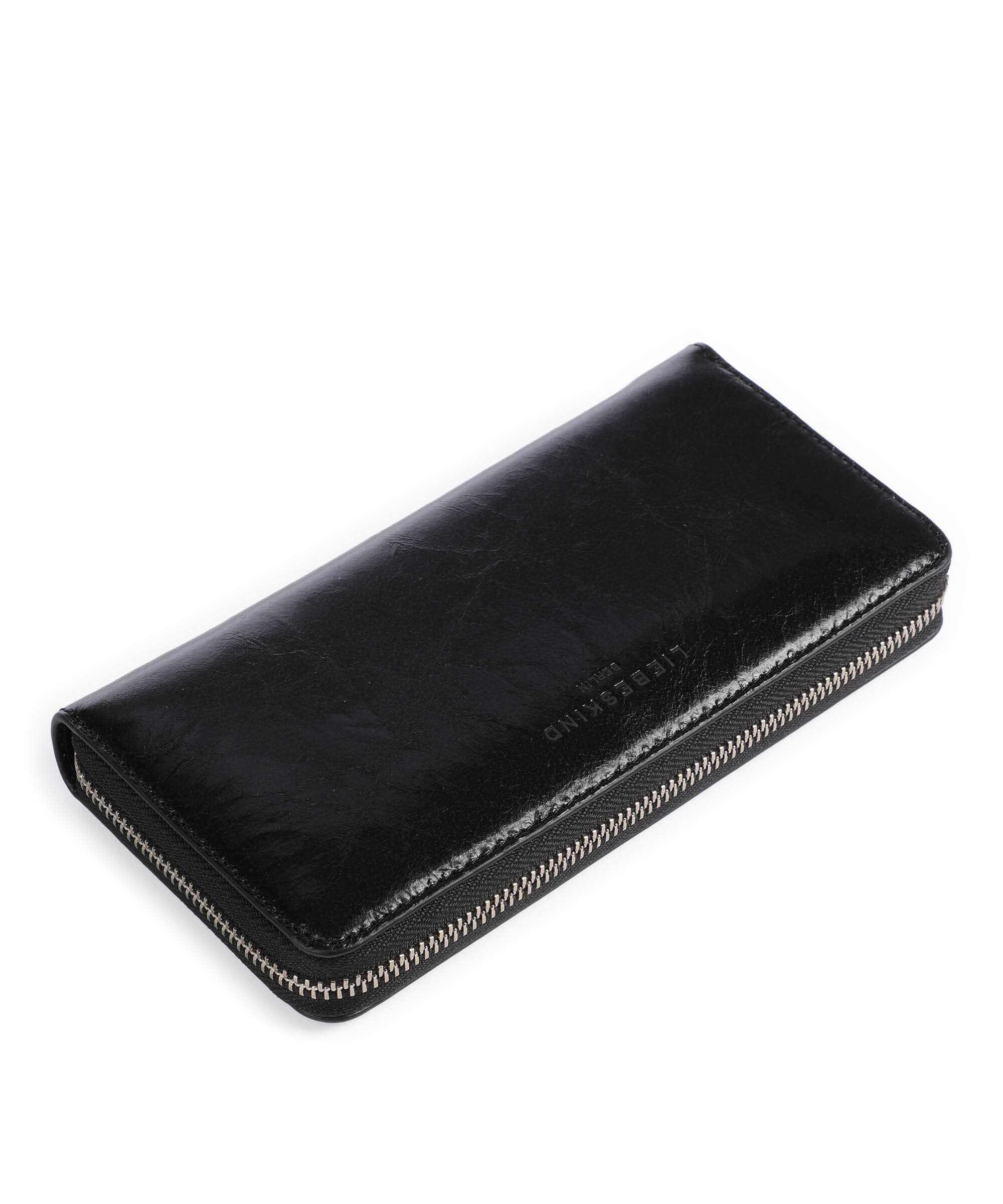 Liebeskind Paris 4 Sally Paper Touch Crinkle Wallet black - Image 4