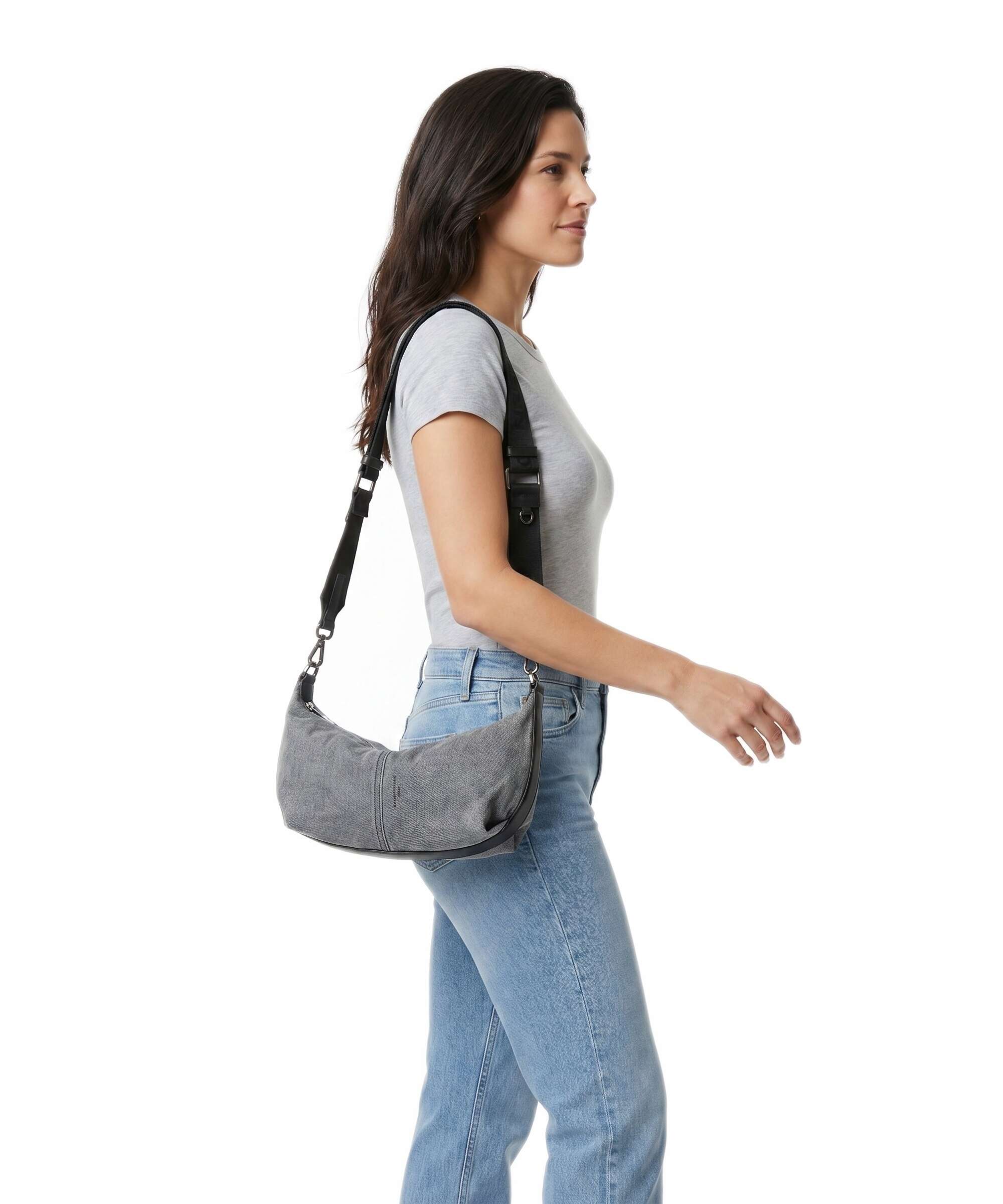 Liebeskind Paris Denim S Hobo bag blue denim - Image 3