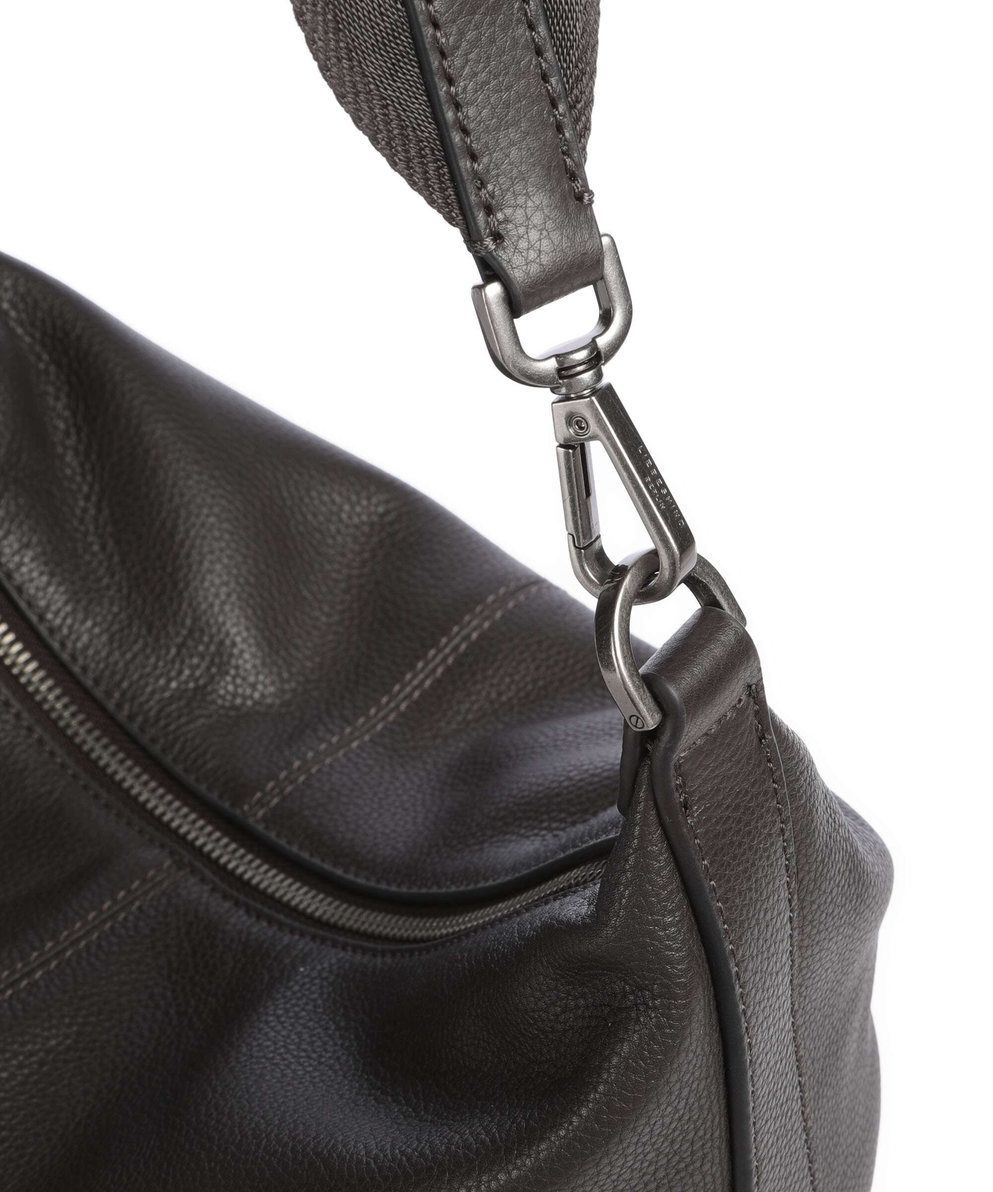 Liebeskind Paris Small Pebble M Hobo bag deep soil - Image 4