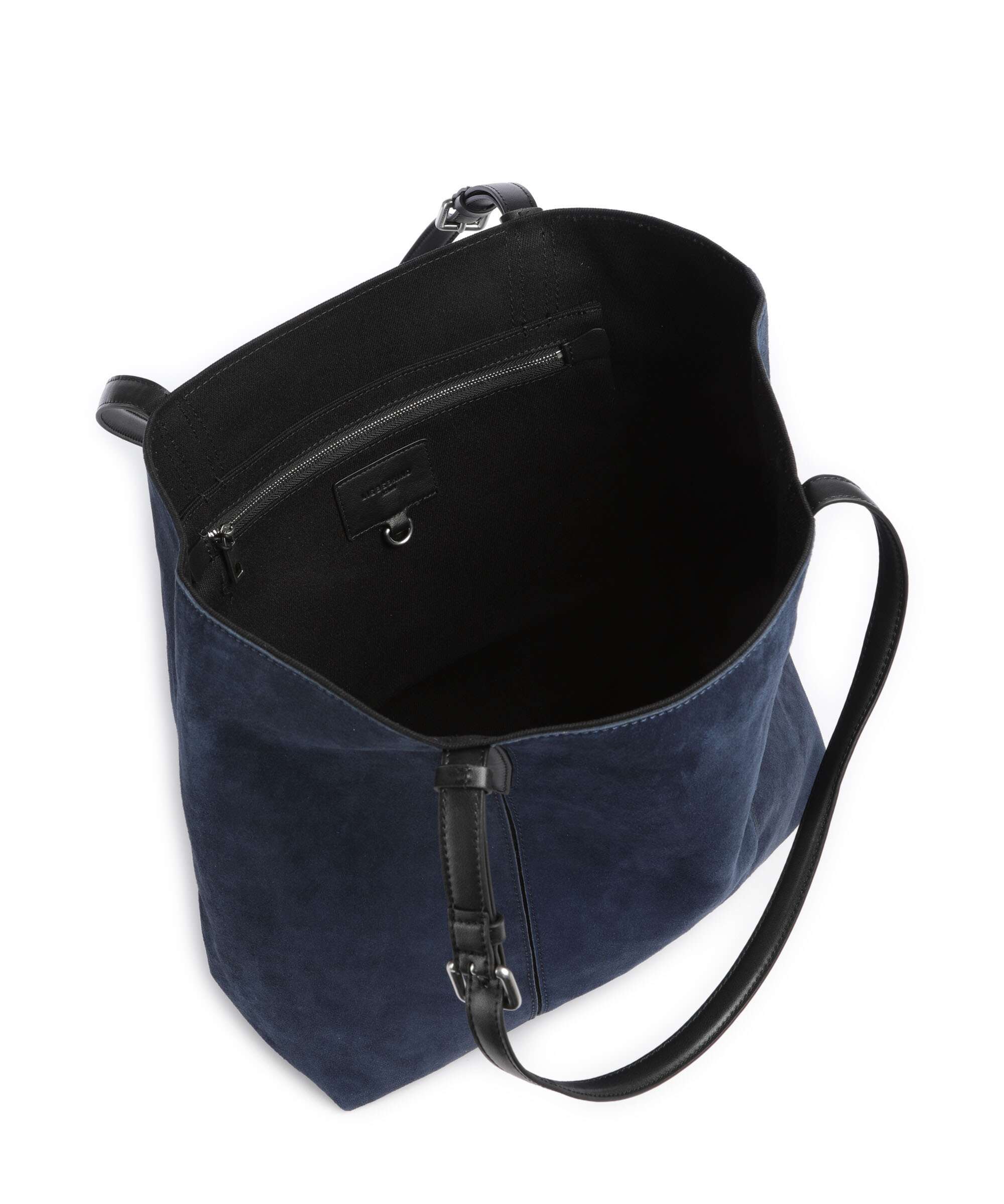 Liebeskind Una Recycled Suede M Tote bag peacoat - Image 6