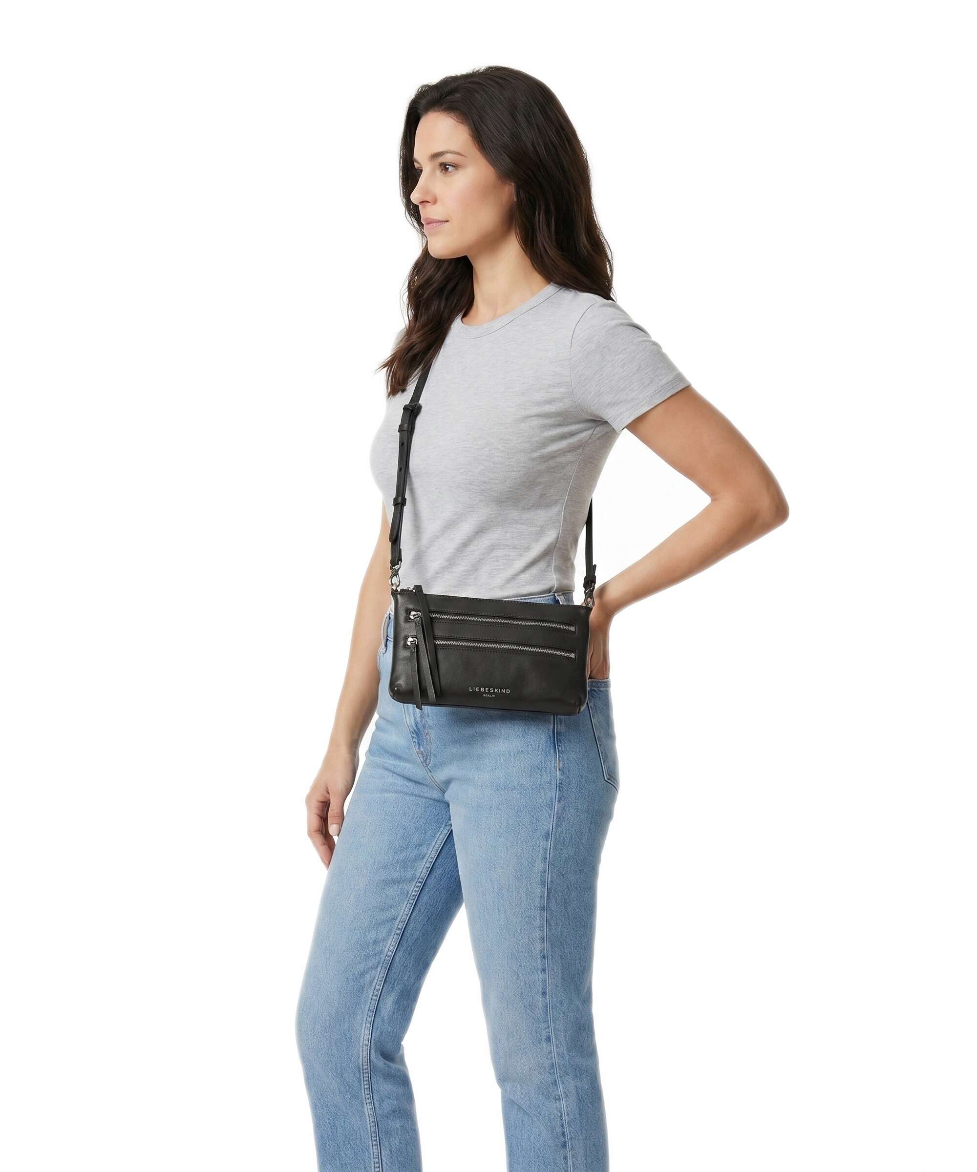 Liebeskind Zena Indian Sheep S Crossbody bag deep soil - Image 3