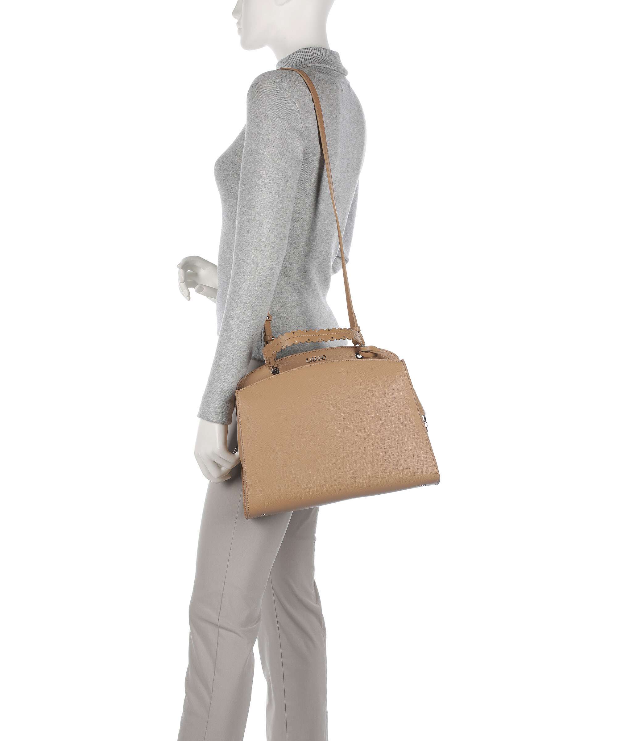 Liu Jo Agar Handbag cammello - Image 4