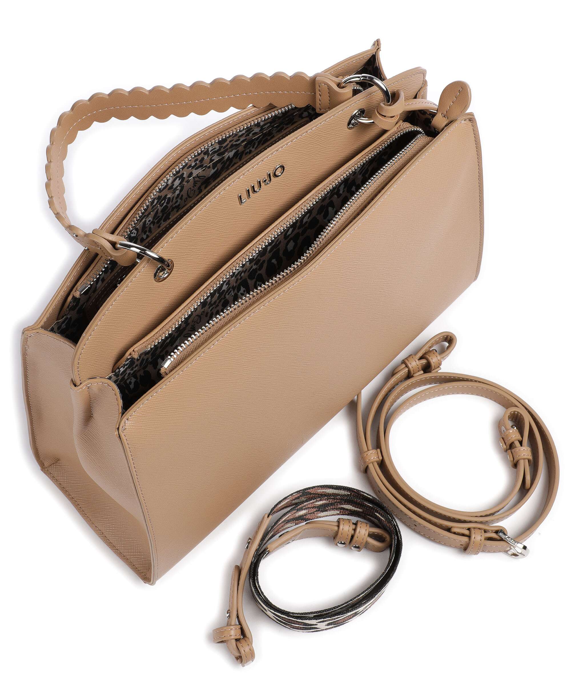 Liu Jo Agar Handbag cammello - Image 7