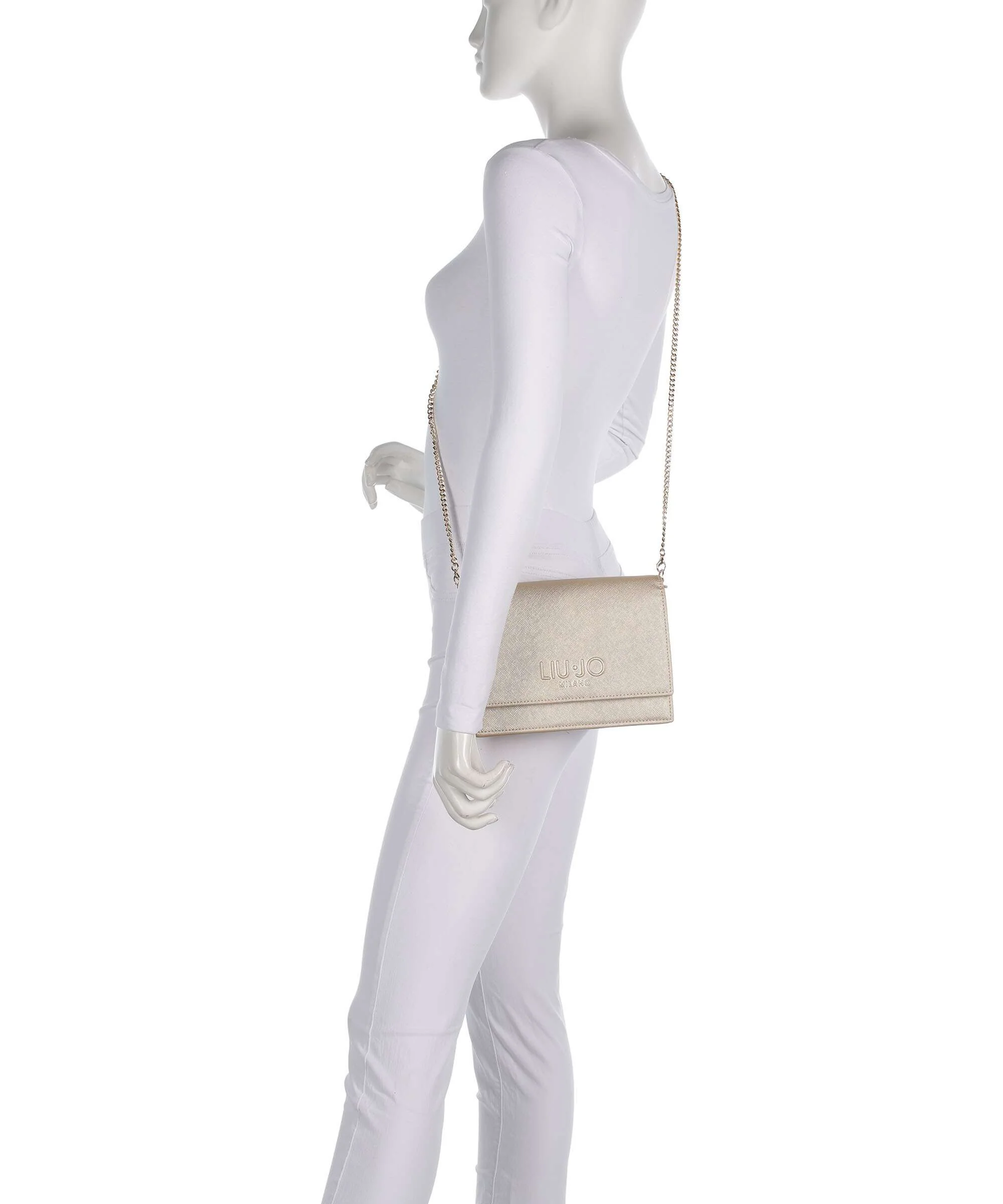 Liu Jo Caliwen XS Crossbody bag light gold - Image 3